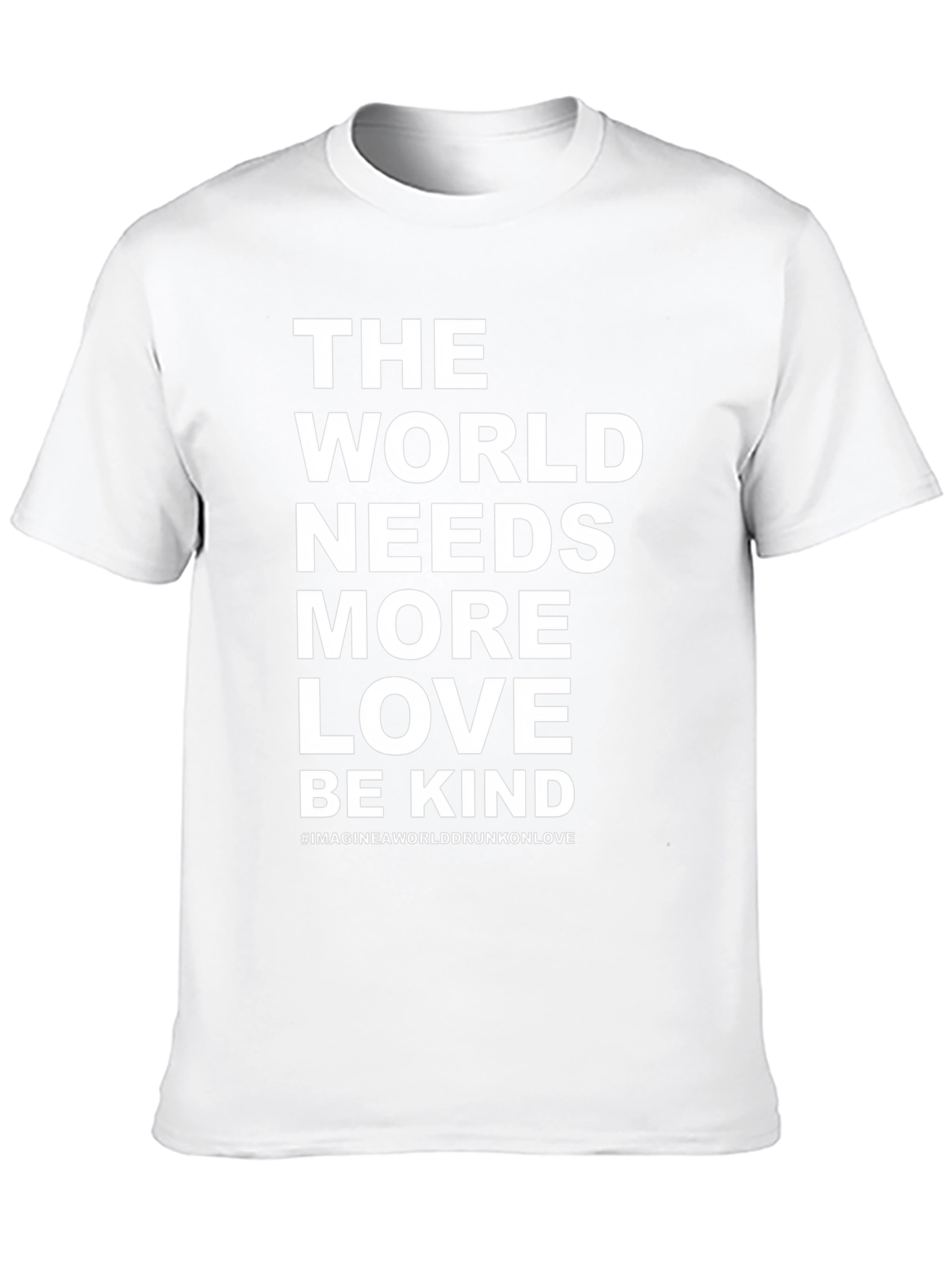 Love & Kindness Graphic Tee - Inspirational Black Shirt