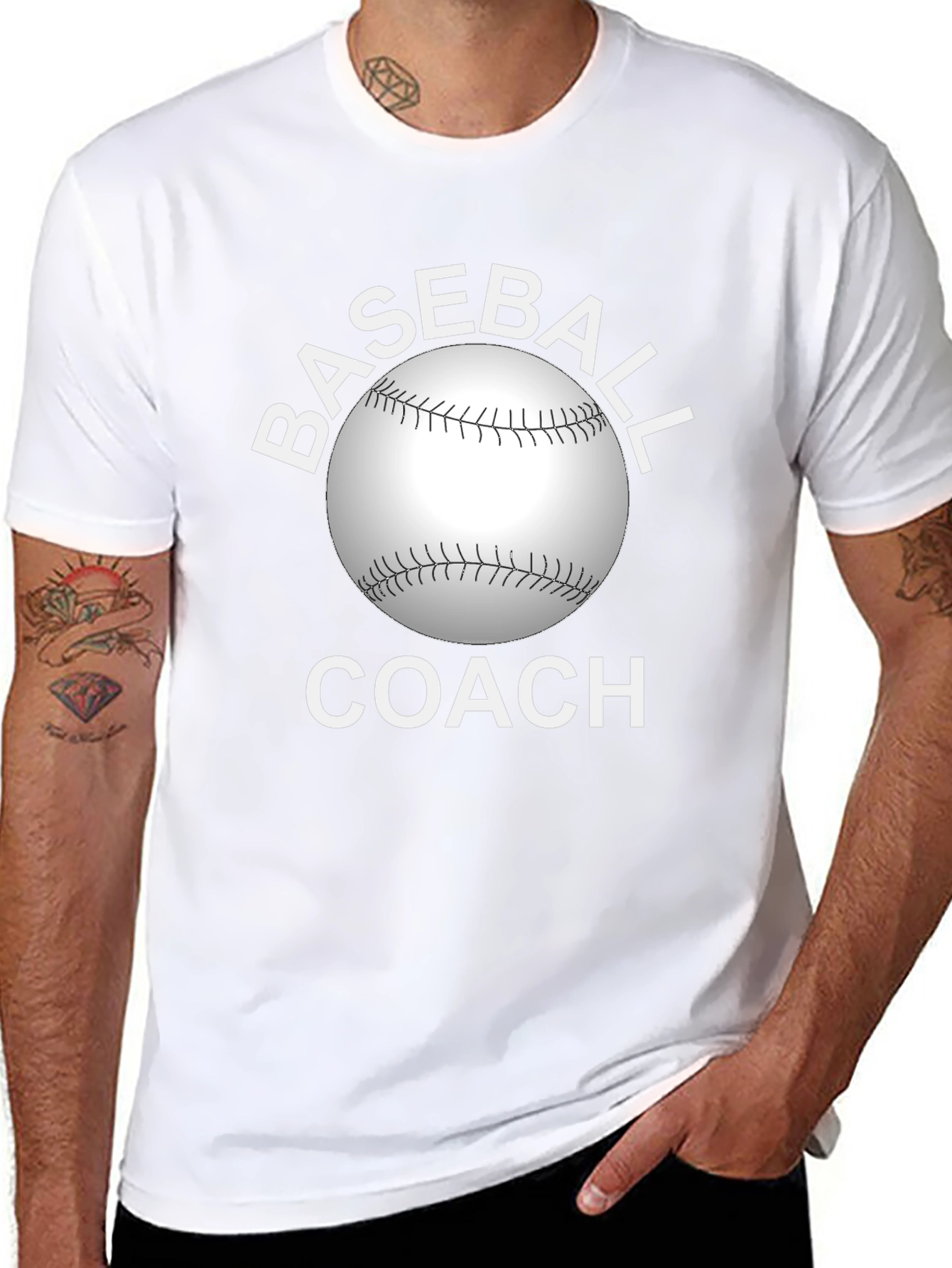 Baseball Coach Graphic Tee