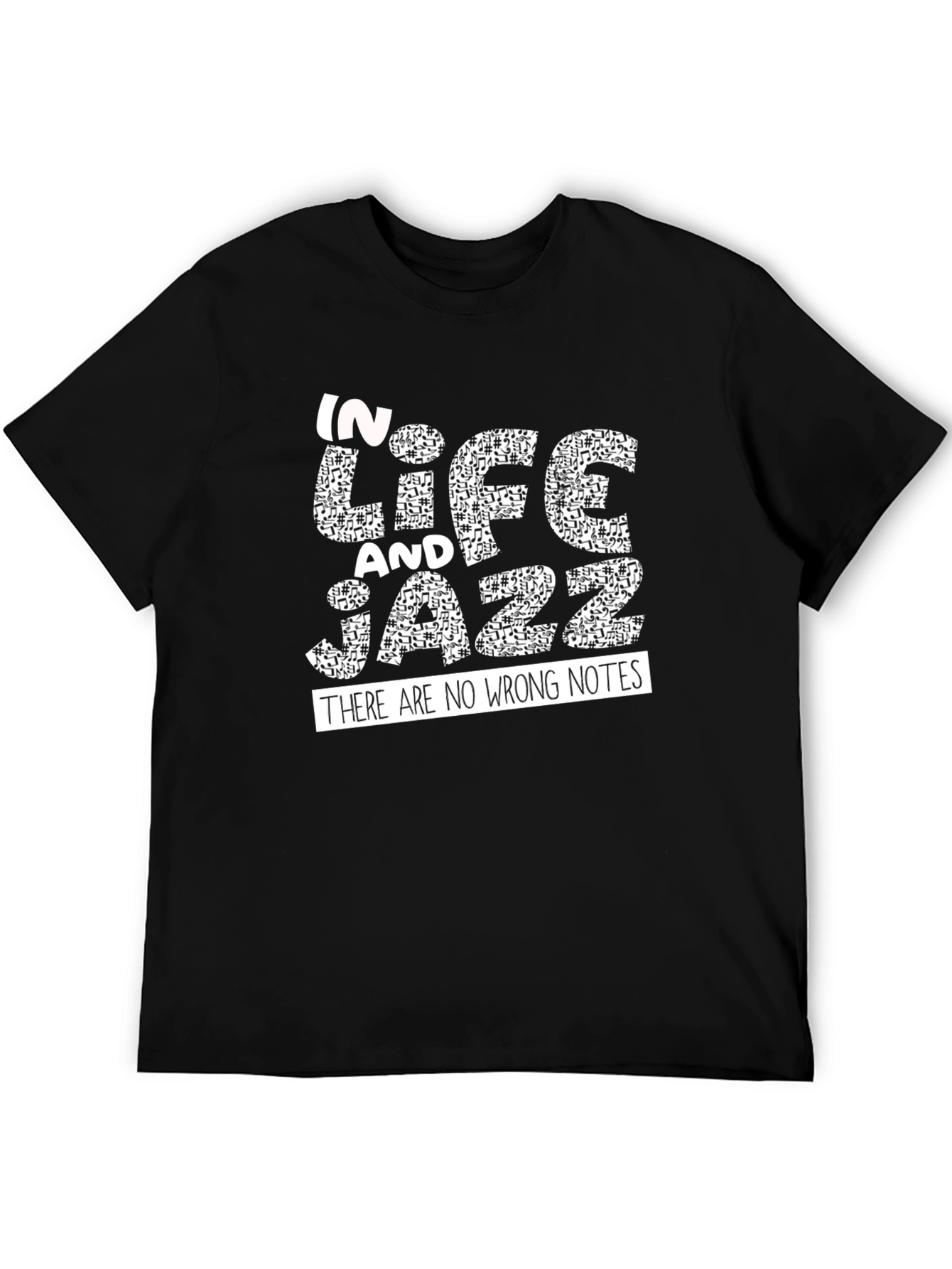 In Life and Jazz T-Shirt - Music Lover Tee