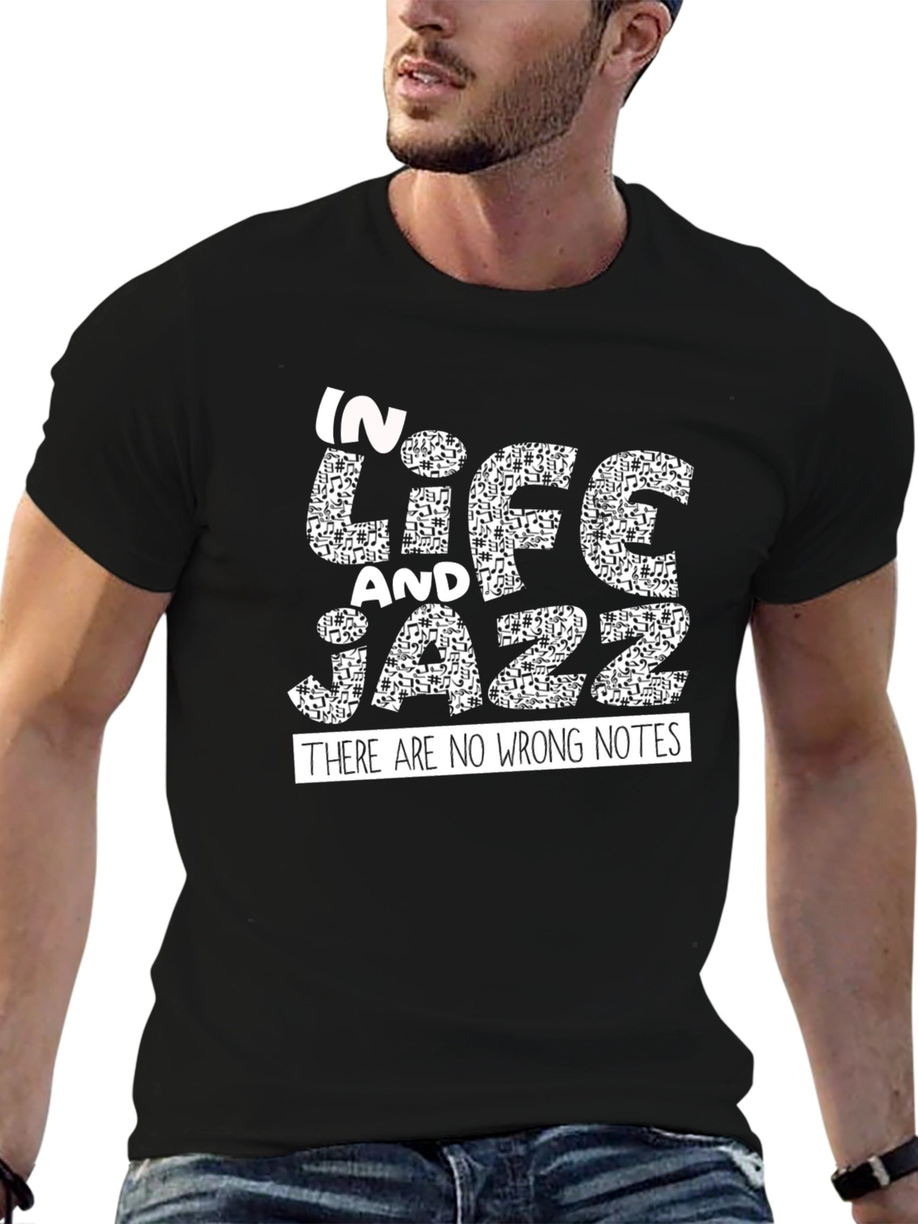 In Life and Jazz T-Shirt - Music Lover Tee