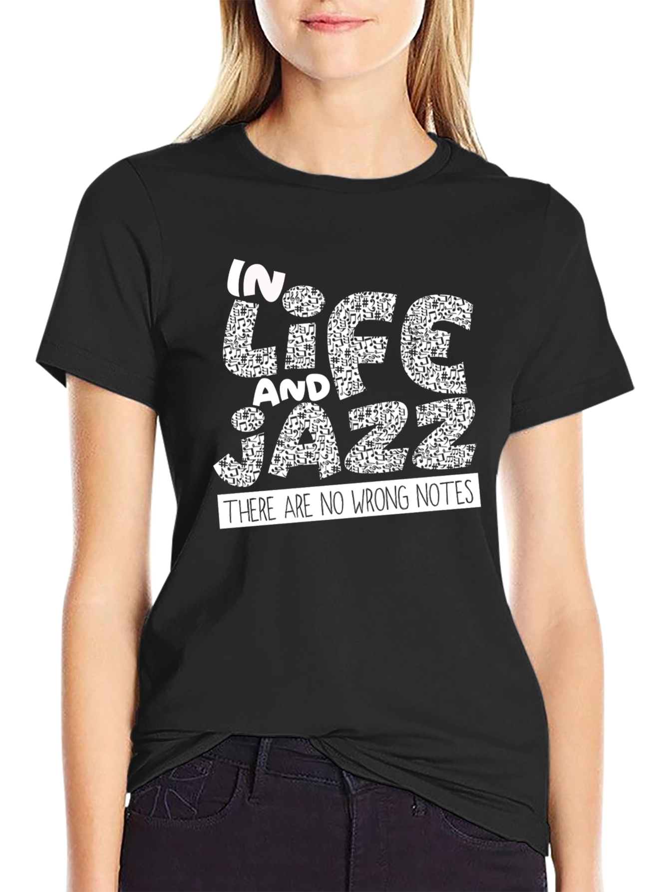 In Life and Jazz T-Shirt - Music Lover Tee
