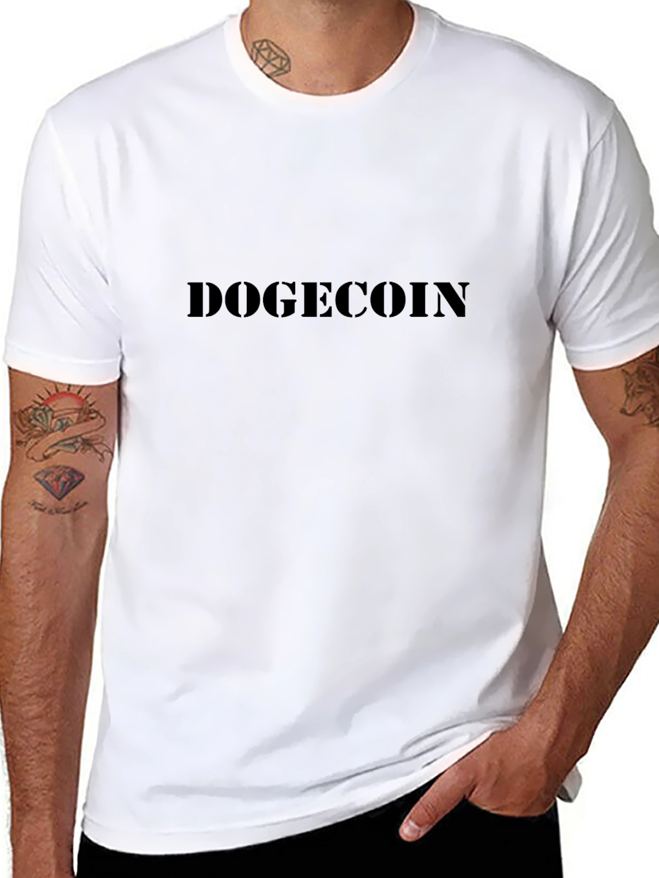 DOGECOIN Graphic Tee - Crypto Fashion Statement