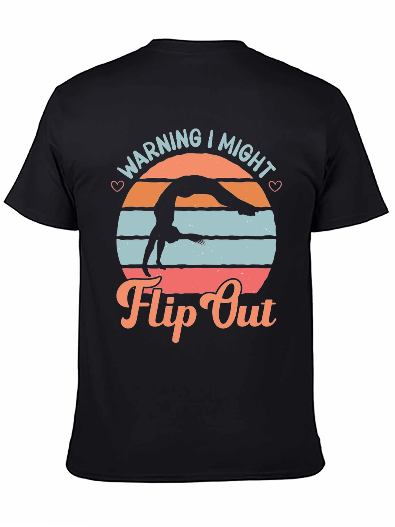 Warning I Might Flip Out Gymnastics Tee