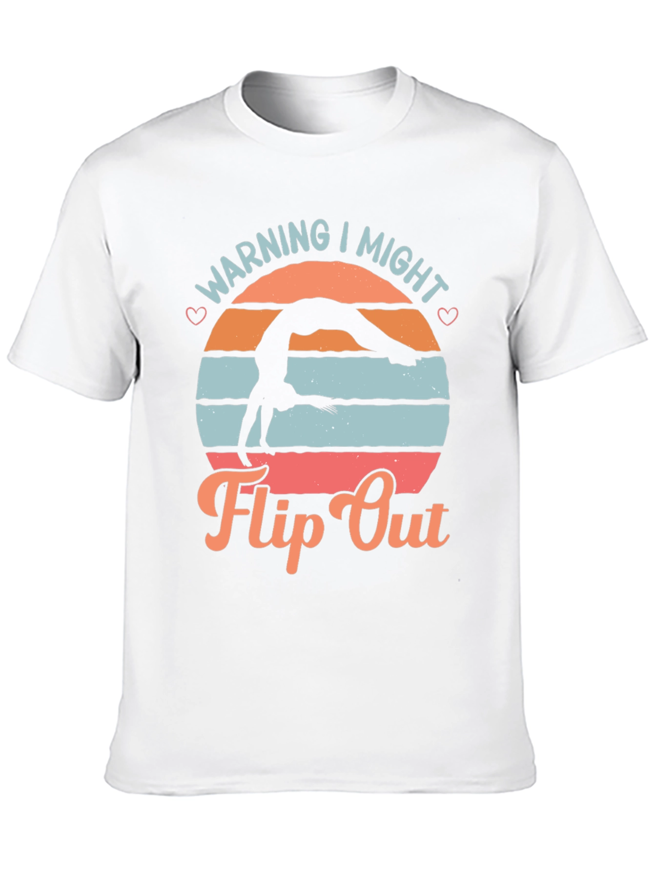 Warning I Might Flip Out Gymnastics Tee