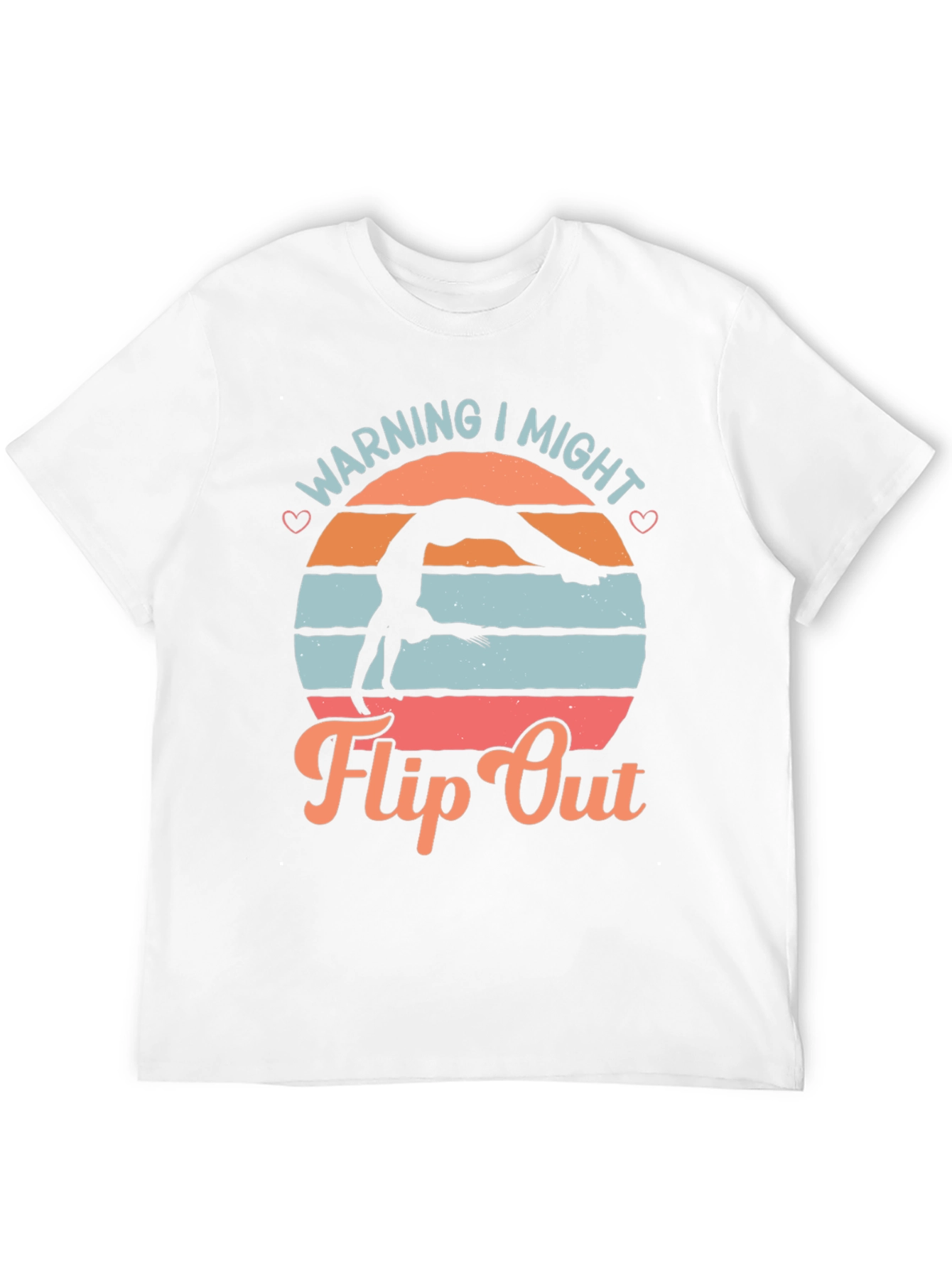 Warning I Might Flip Out Gymnastics Tee