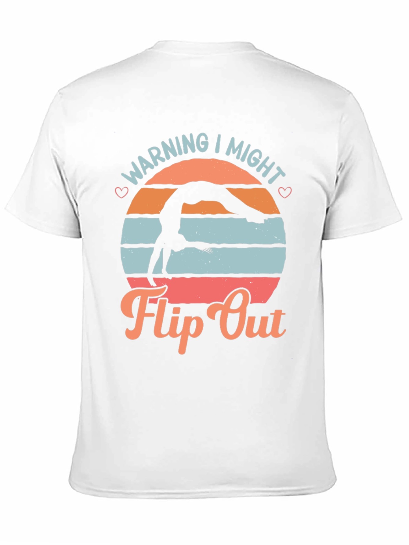 Warning I Might Flip Out Gymnastics Tee