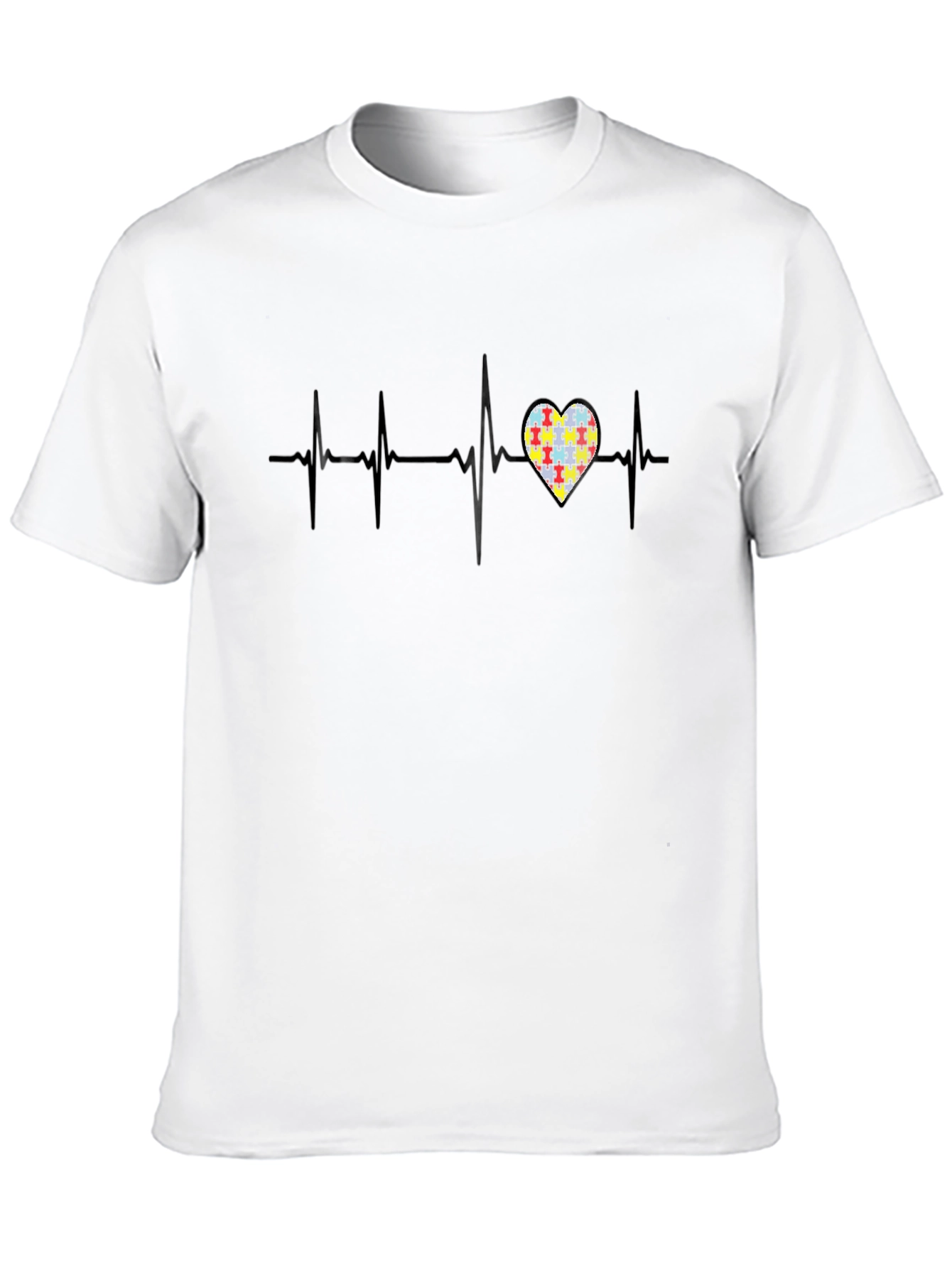 Autism Awareness Heartbeat T-Shirt