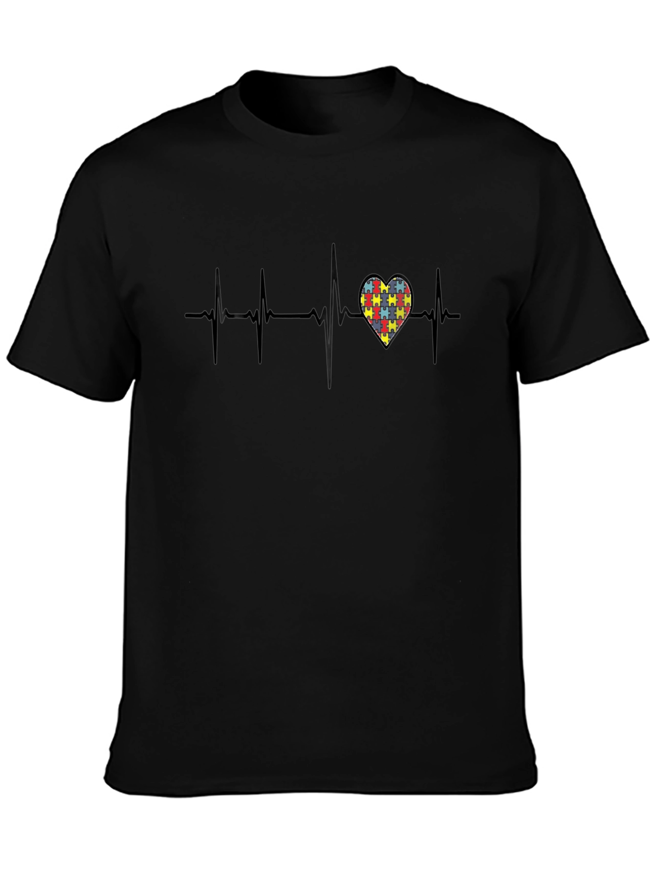 Autism Awareness Heartbeat T-Shirt
