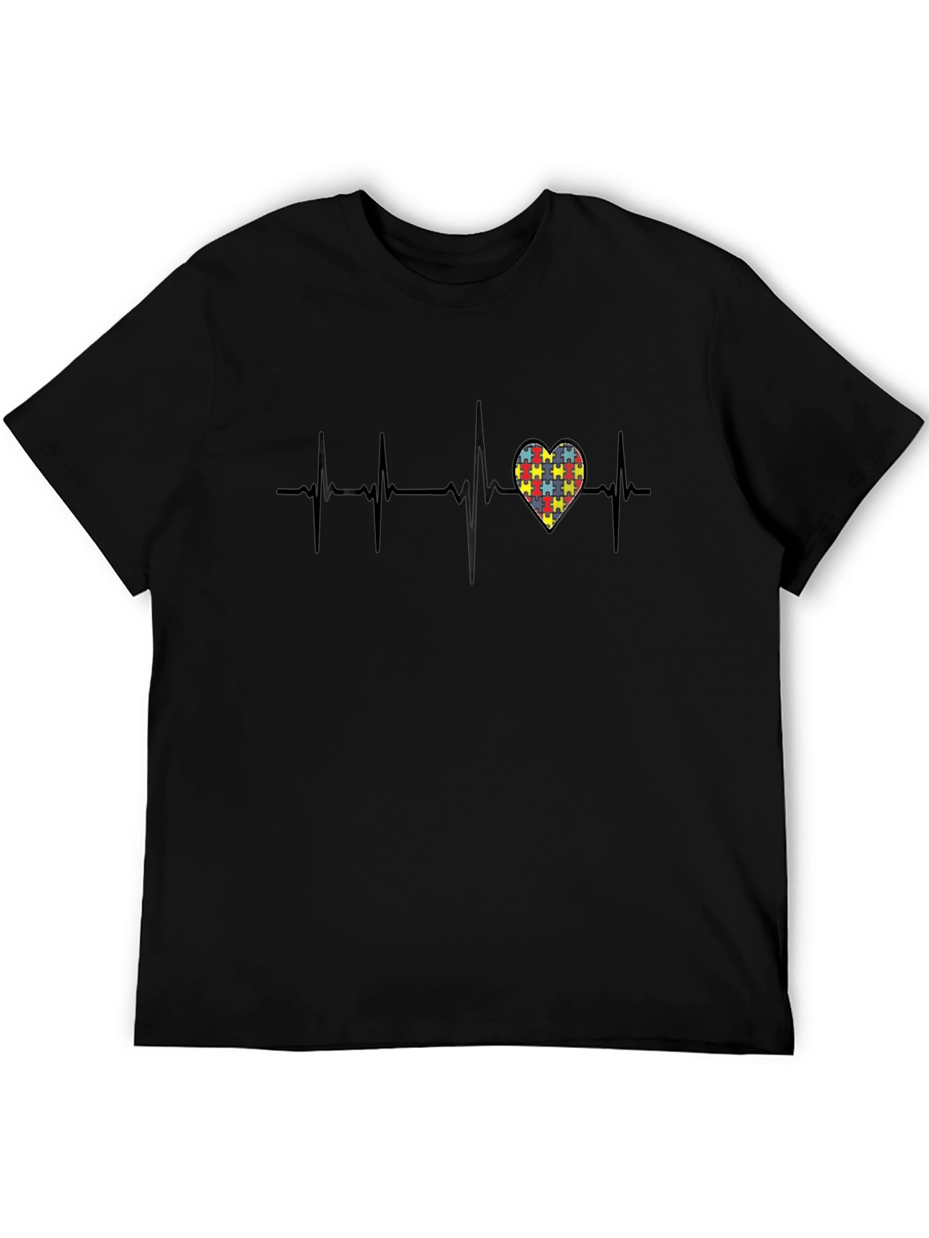 Autism Awareness Heartbeat T-Shirt