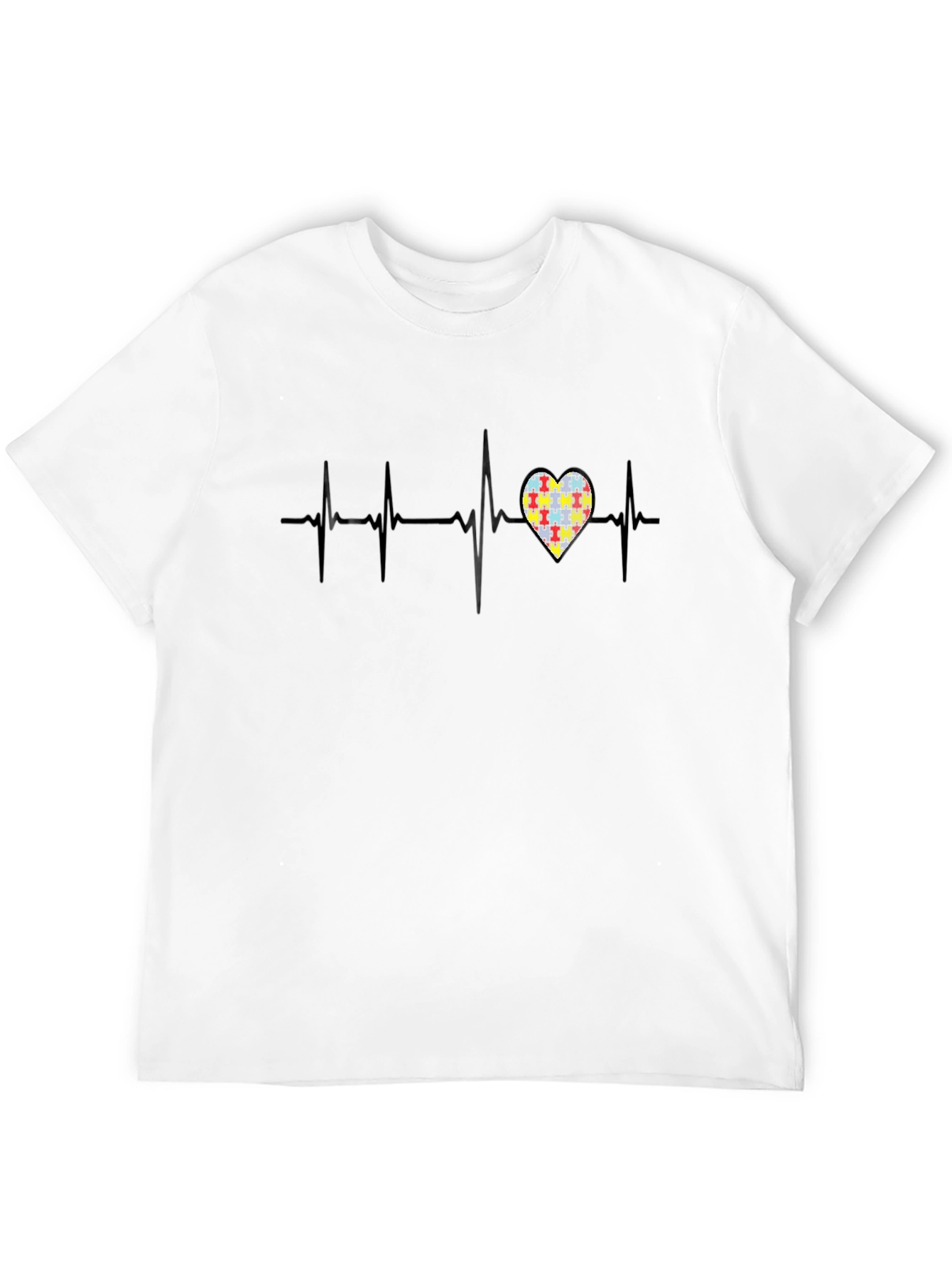 Autism Awareness Heartbeat T-Shirt