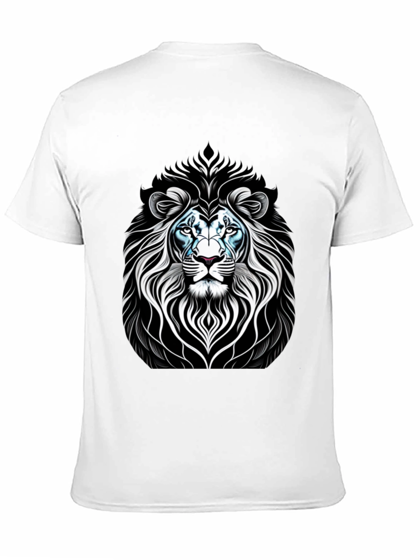 Lion Graphic Black T-Shirt