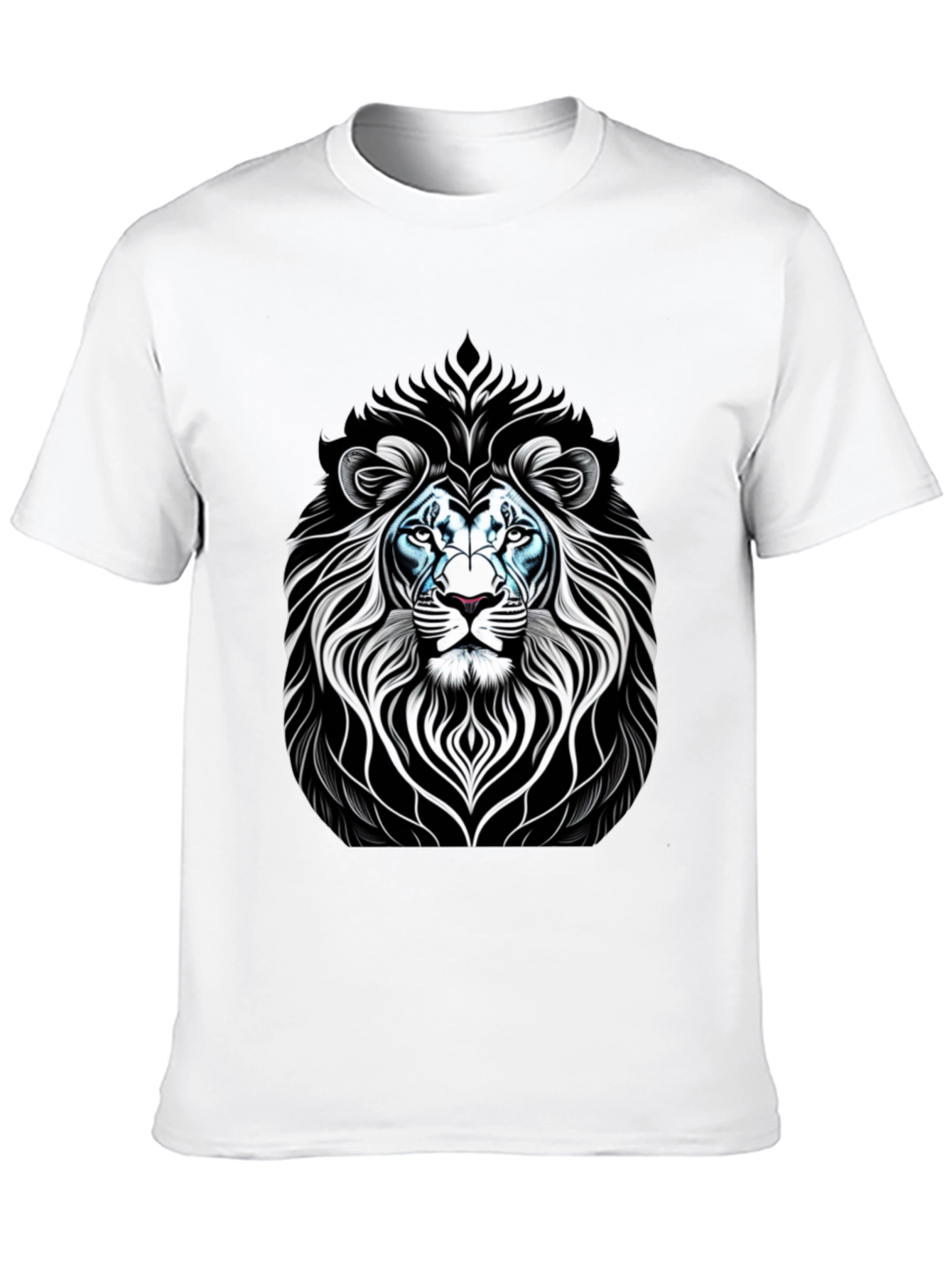 Lion Graphic Black T-Shirt