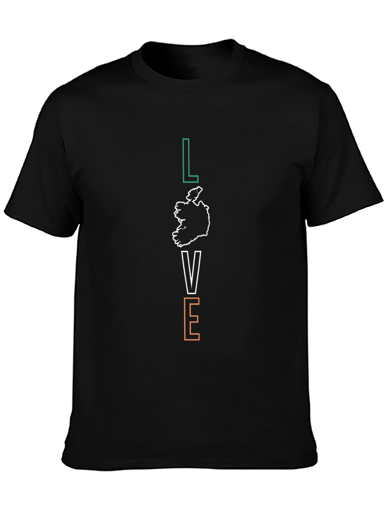 Irish Pride T-Shirt - Love Ireland Map Design