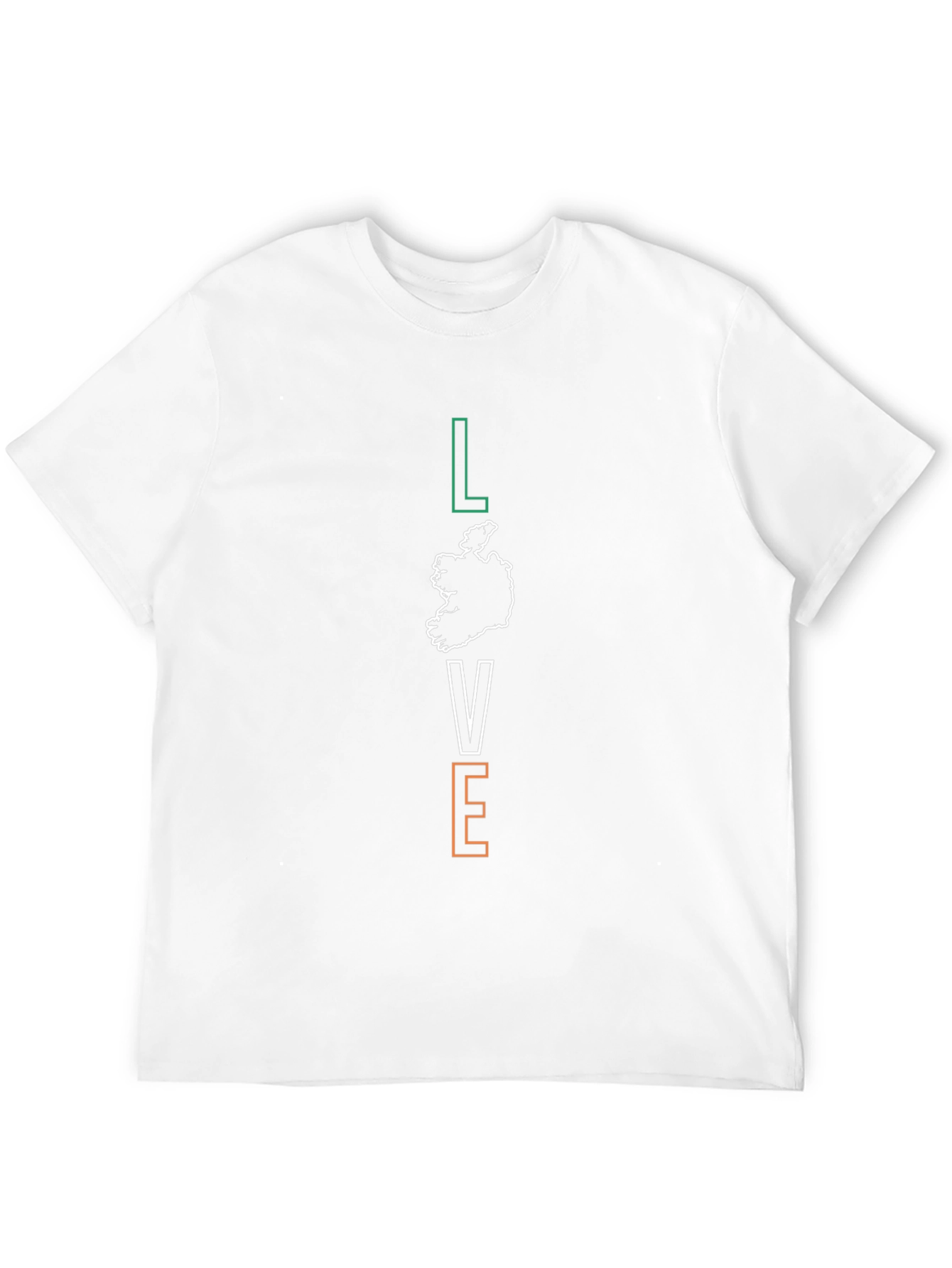 Irish Pride T-Shirt - Love Ireland Map Design