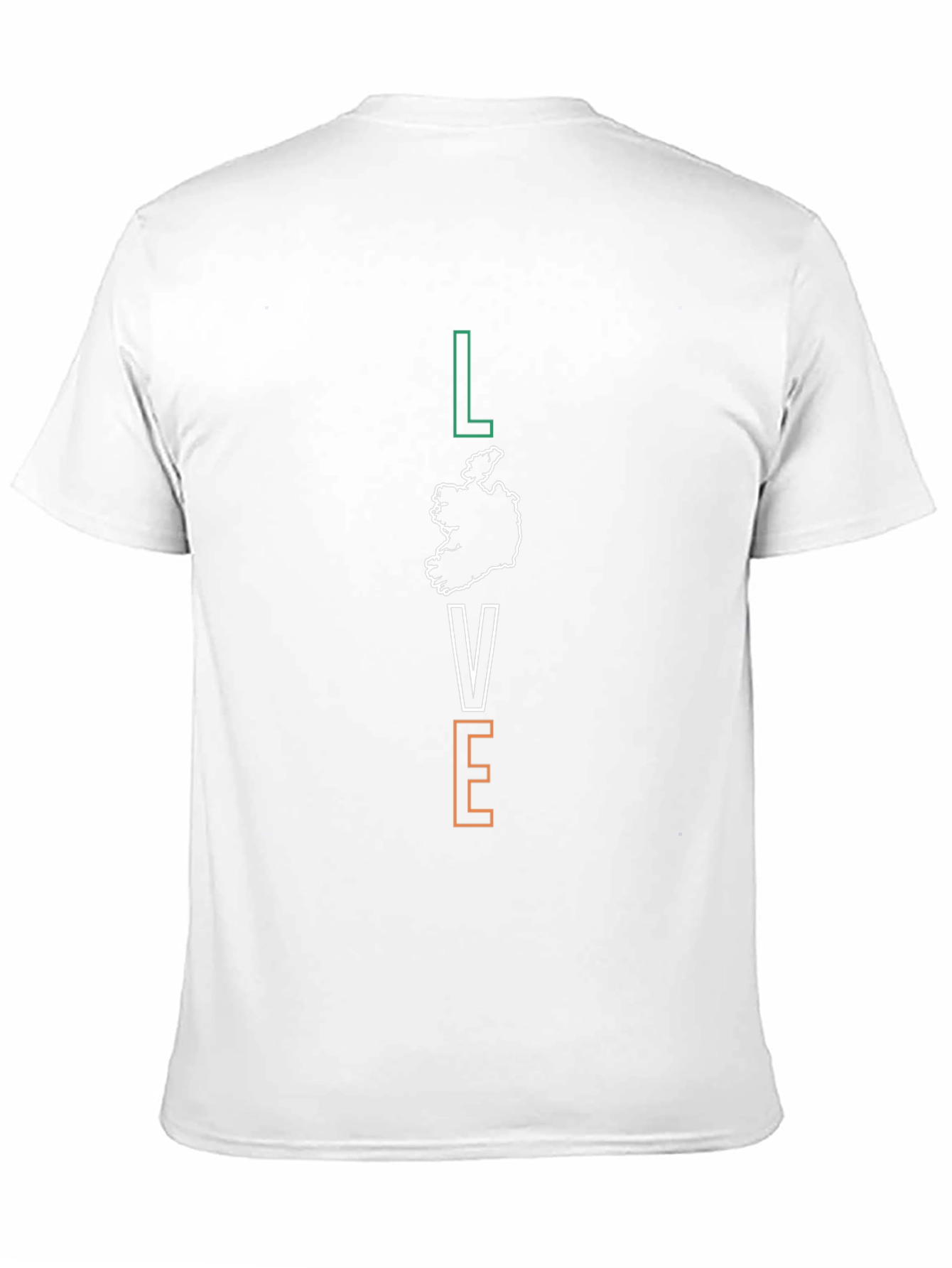 Irish Pride T-Shirt - Love Ireland Map Design