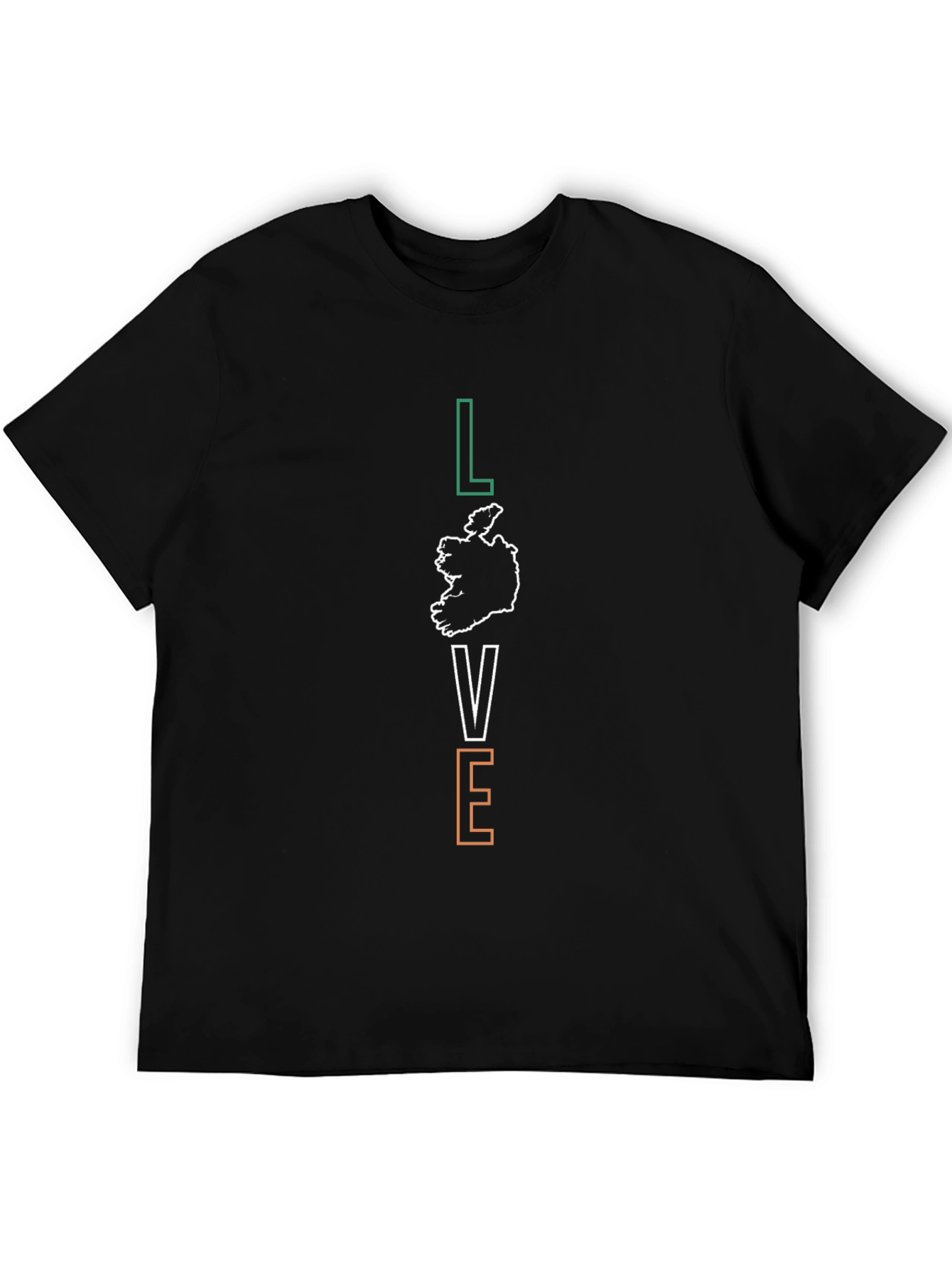 Irish Pride T-Shirt - Love Ireland Map Design