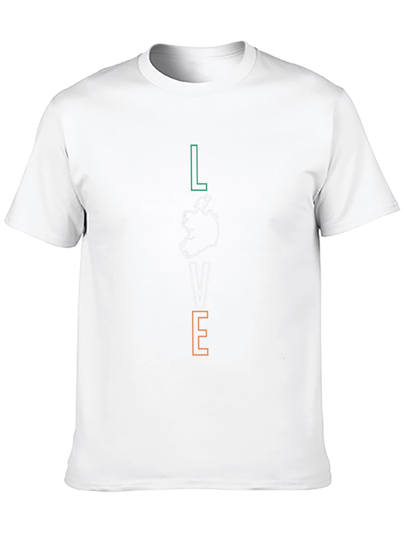Irish Pride T-Shirt - Love Ireland Map Design