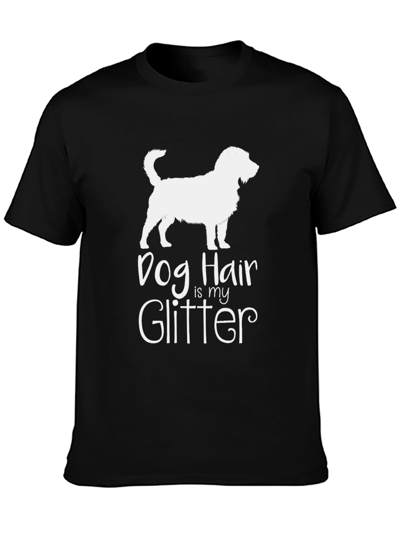 Dog Hair Is My Glitter Graphic Tee