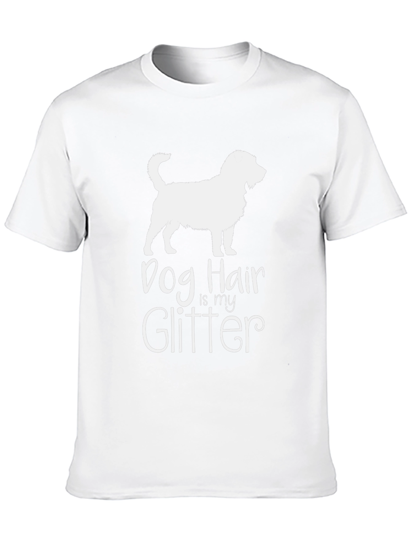 Dog Hair Is My Glitter Graphic Tee