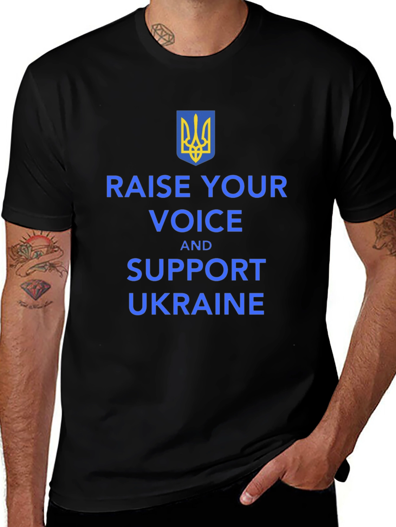 Support Ukraine Graphic T-Shirt