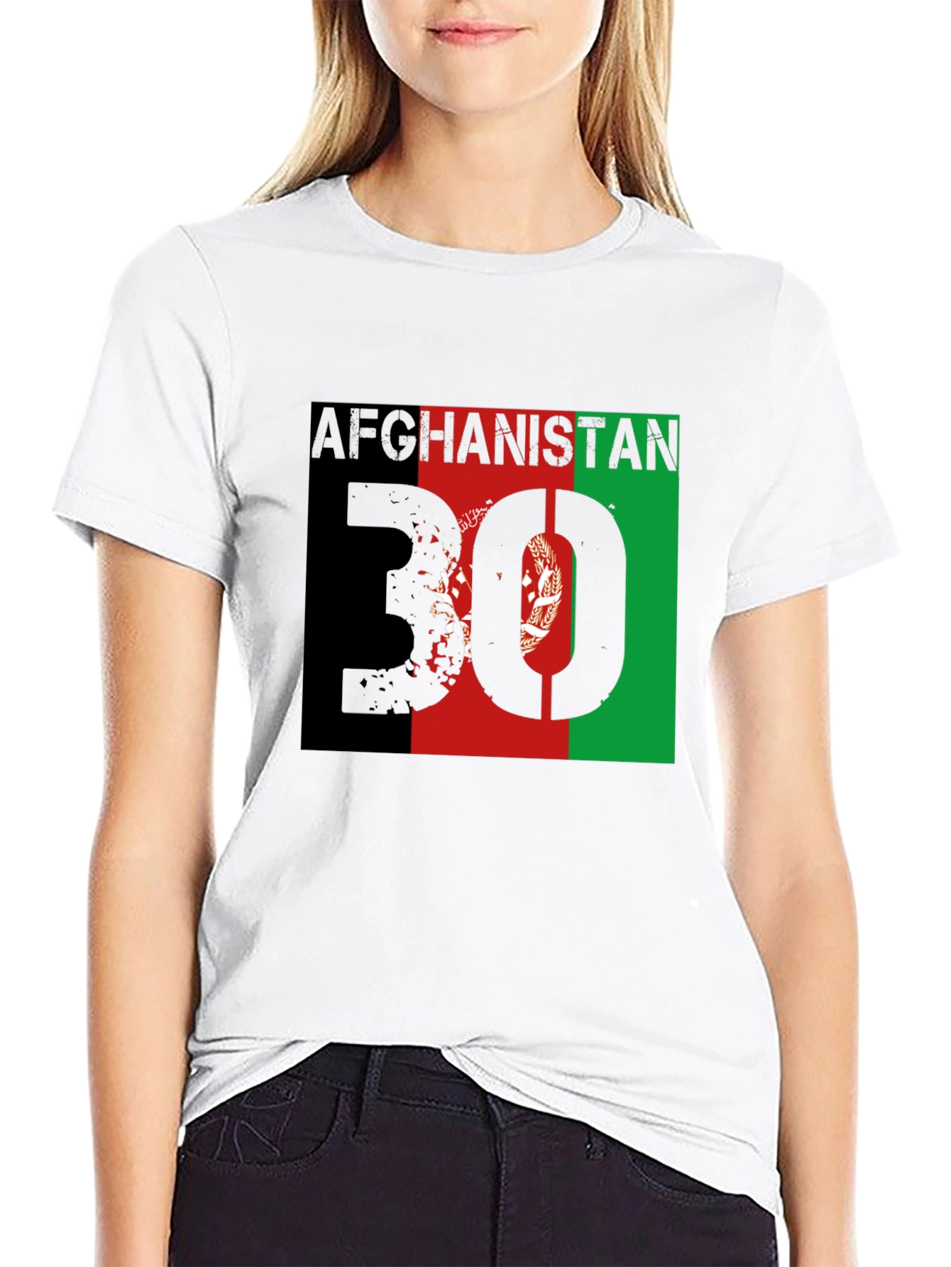 Afghanistan Flag T-Shirt - Patriotic Afghan Pride