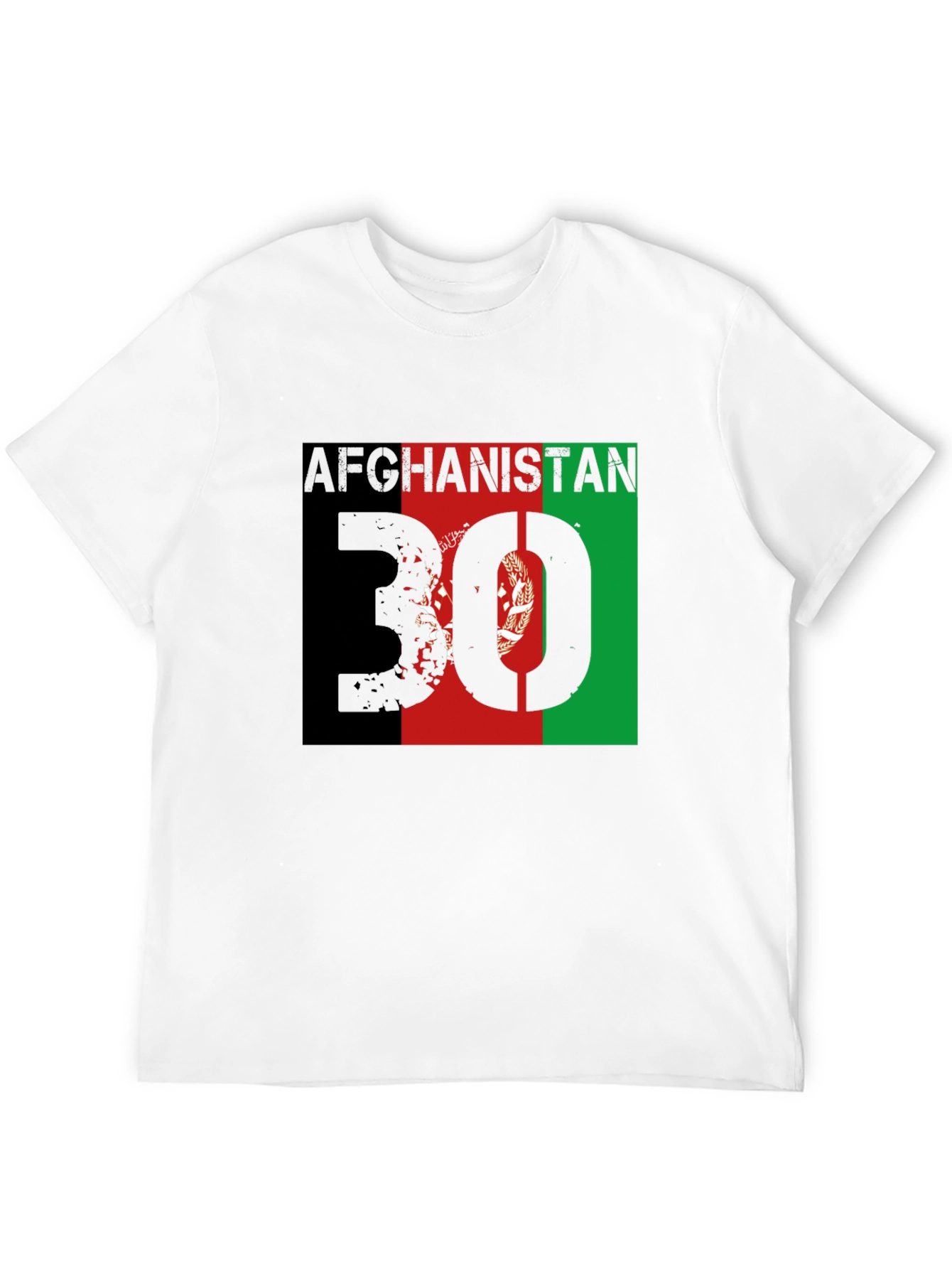 Afghanistan Flag T-Shirt - Patriotic Afghan Pride