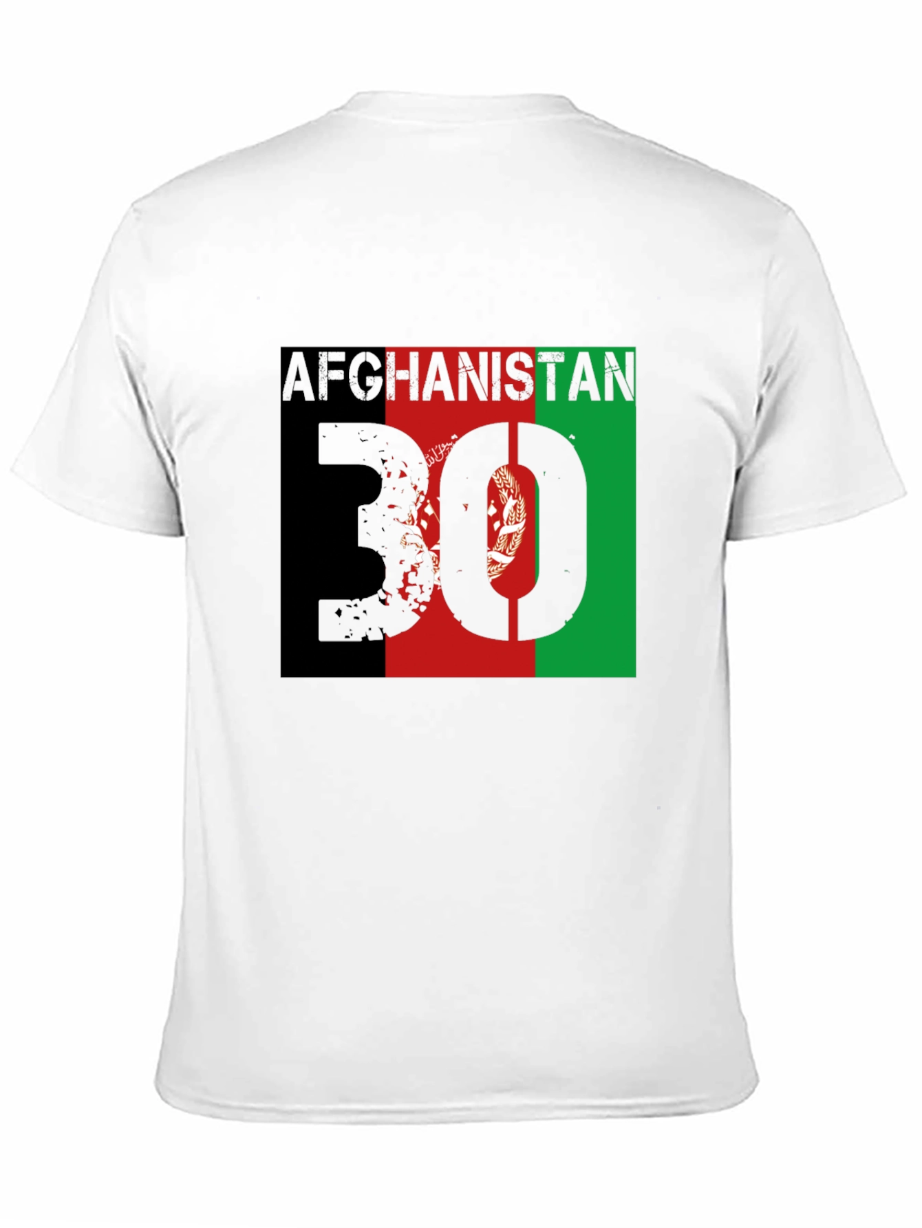 Afghanistan Flag T-Shirt - Patriotic Afghan Pride
