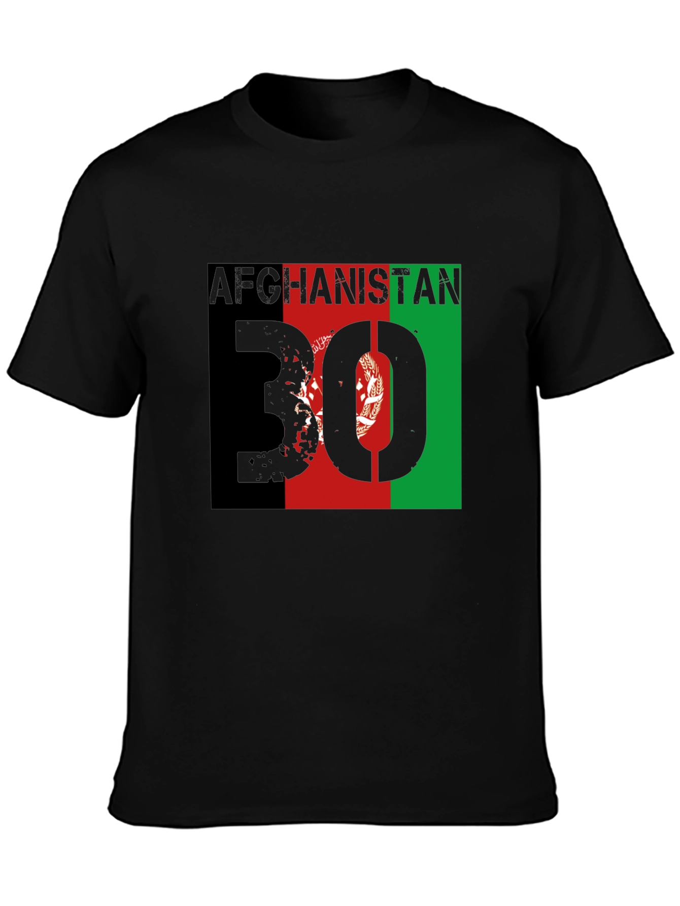 Afghanistan Flag T-Shirt - Patriotic Afghan Pride