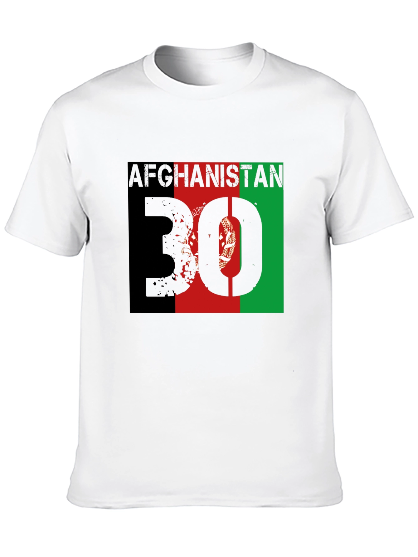 Afghanistan Flag T-Shirt - Patriotic Afghan Pride