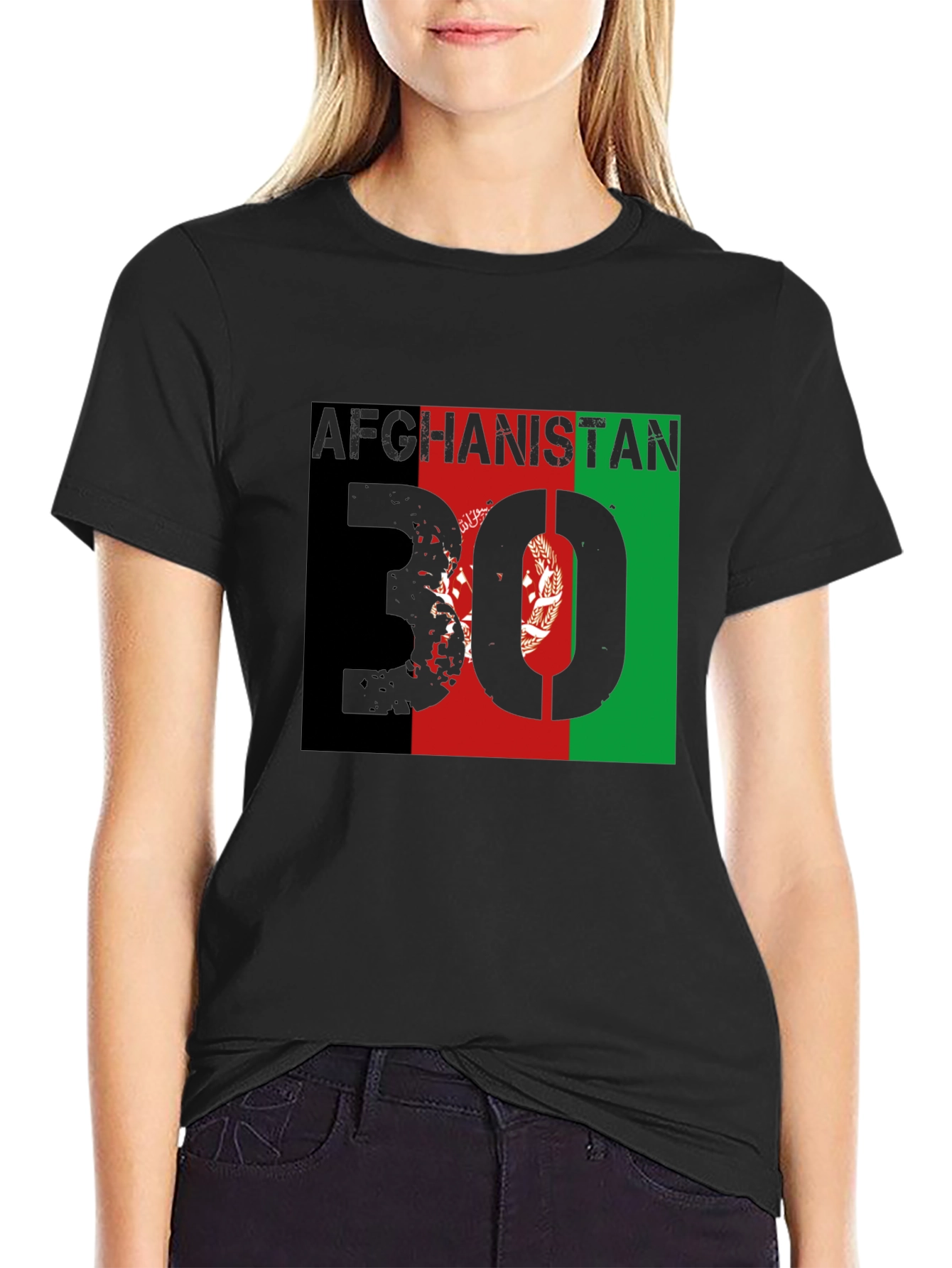 Afghanistan Flag T-Shirt - Patriotic Afghan Pride