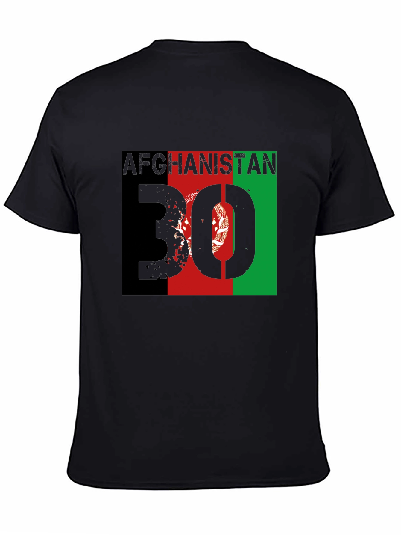 Afghanistan Flag T-Shirt - Patriotic Afghan Pride