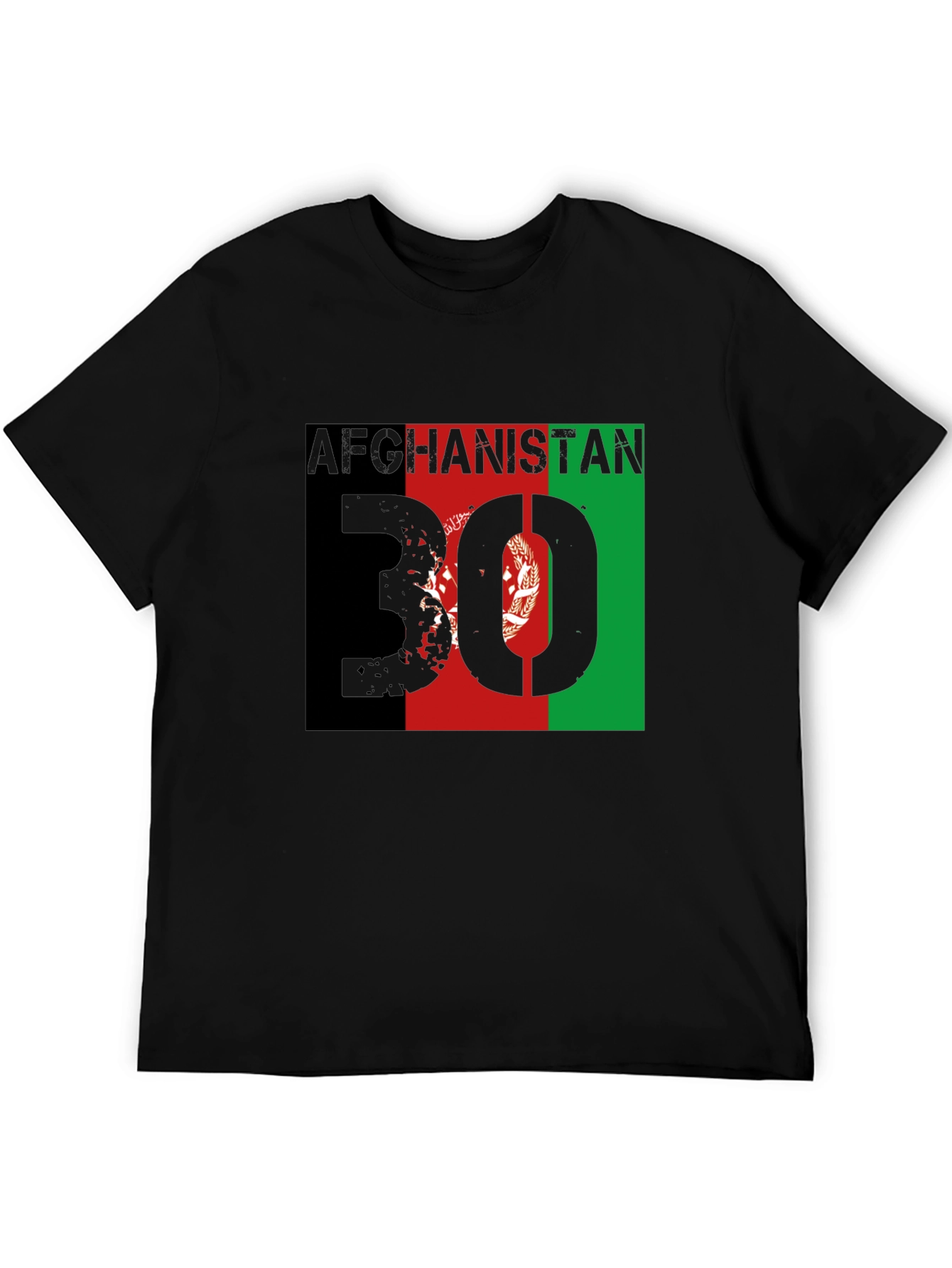 Afghanistan Flag T-Shirt - Patriotic Afghan Pride