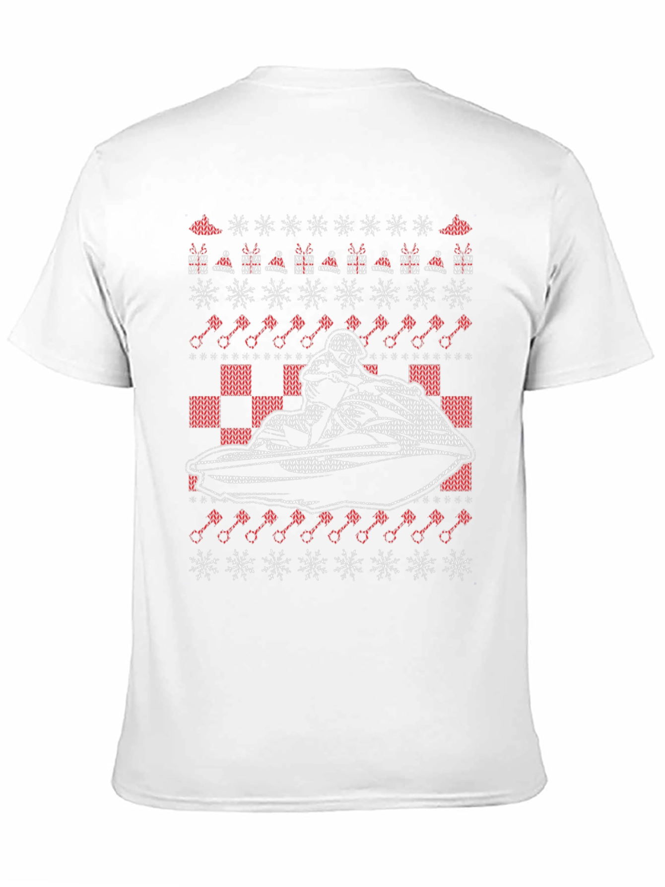 Jet Ski Ugly Christmas Sweater T-Shirt