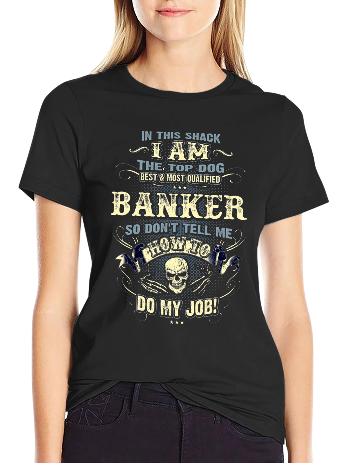 Banker Top Dog Graphic T-Shirt