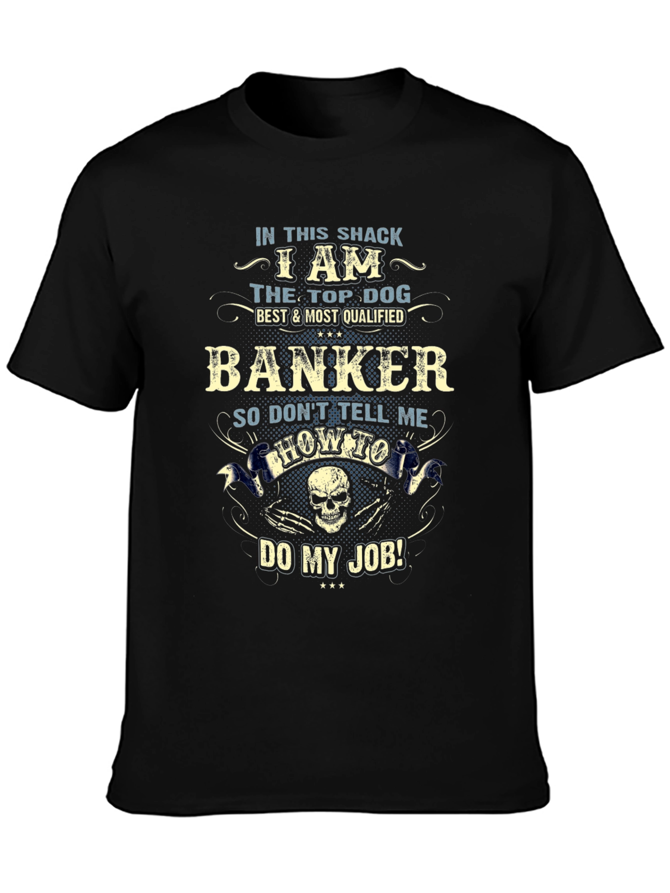 Banker Top Dog Graphic T-Shirt
