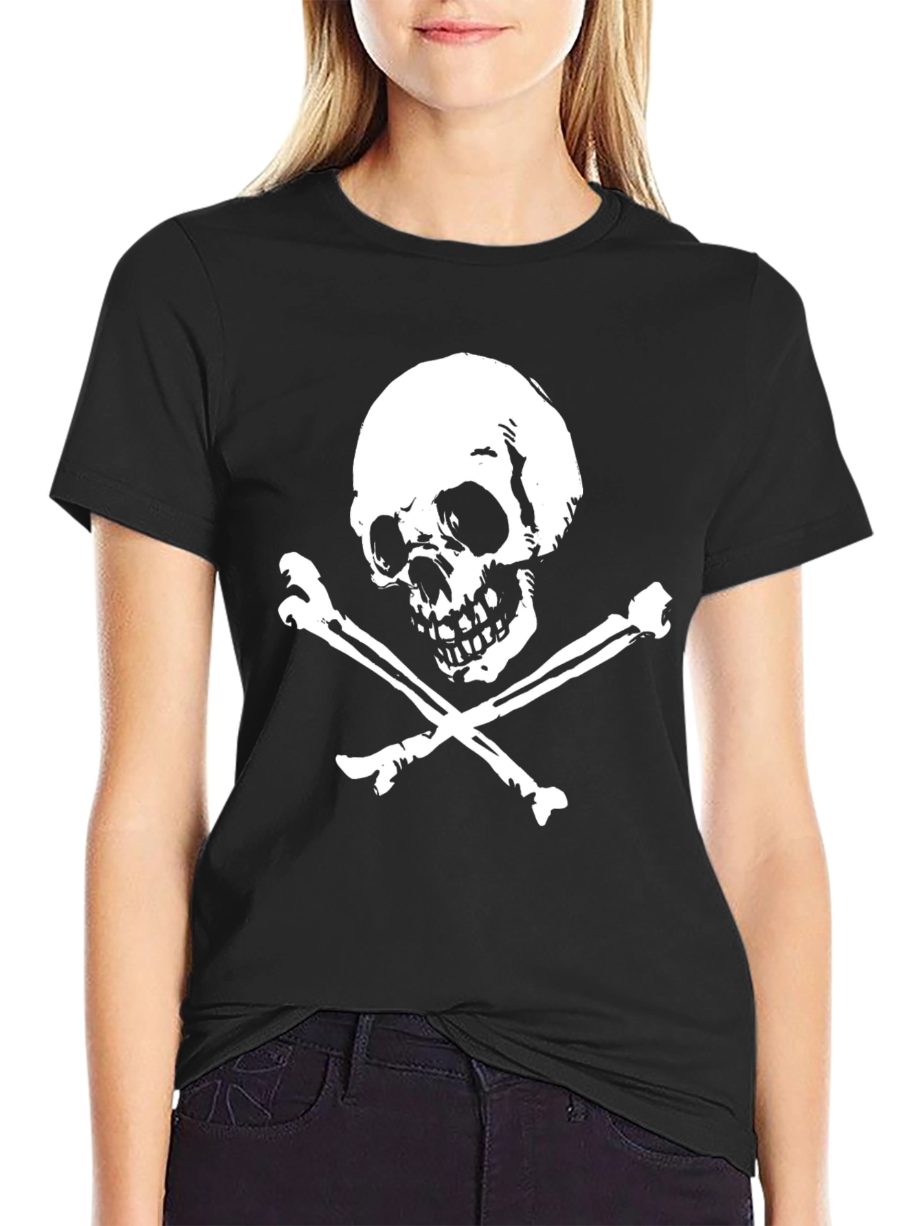 Skull & Crossbones Graphic Tee - Pirate Style!
