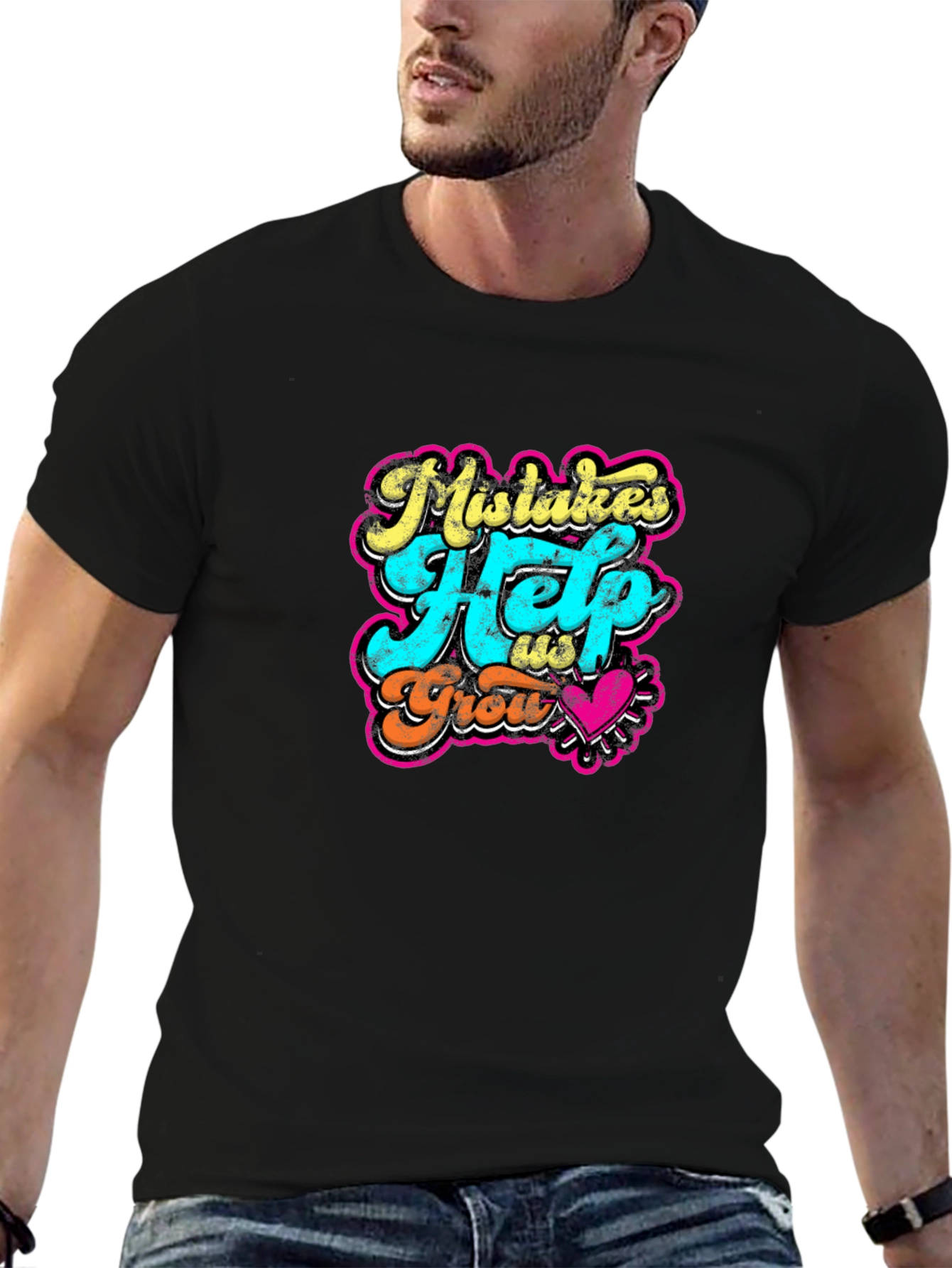 Mistakes Help Us Grow Graphic Tee