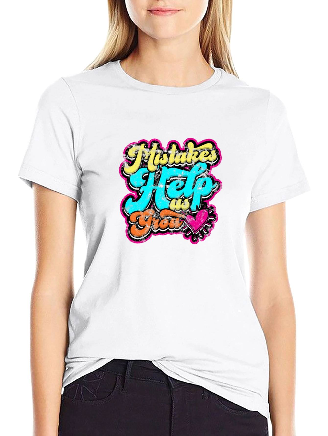 Mistakes Help Us Grow Graphic Tee