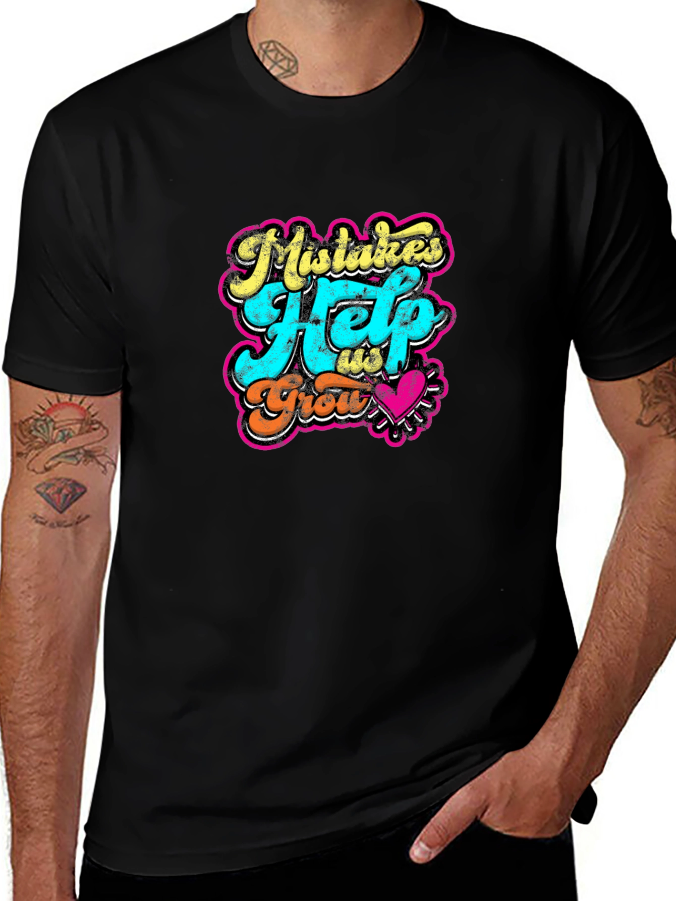 Mistakes Help Us Grow Graphic Tee