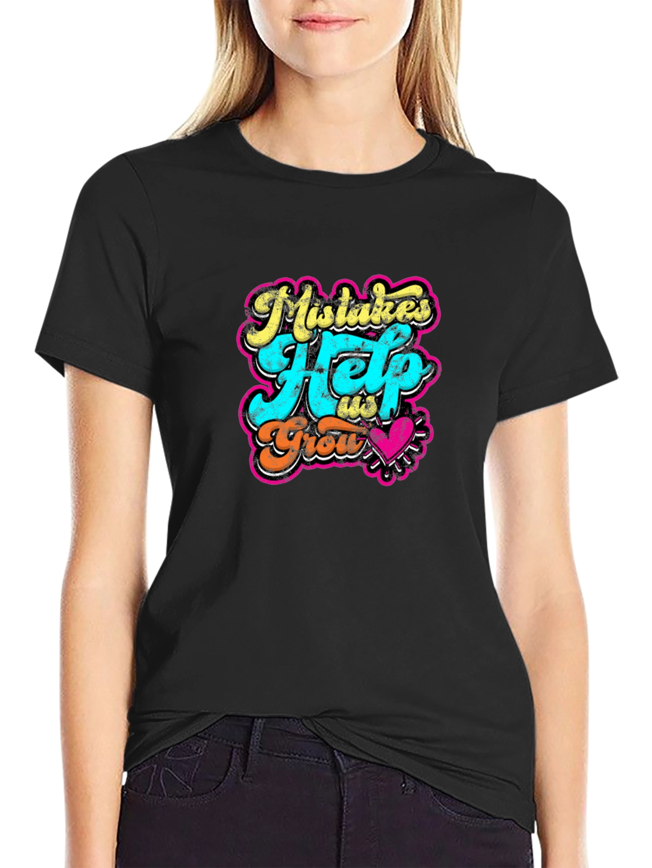 Mistakes Help Us Grow Graphic Tee