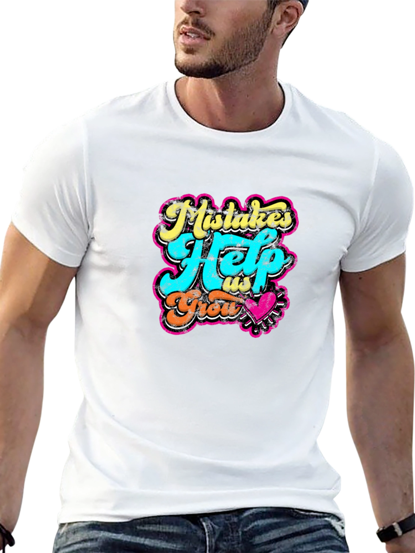 Mistakes Help Us Grow Graphic Tee