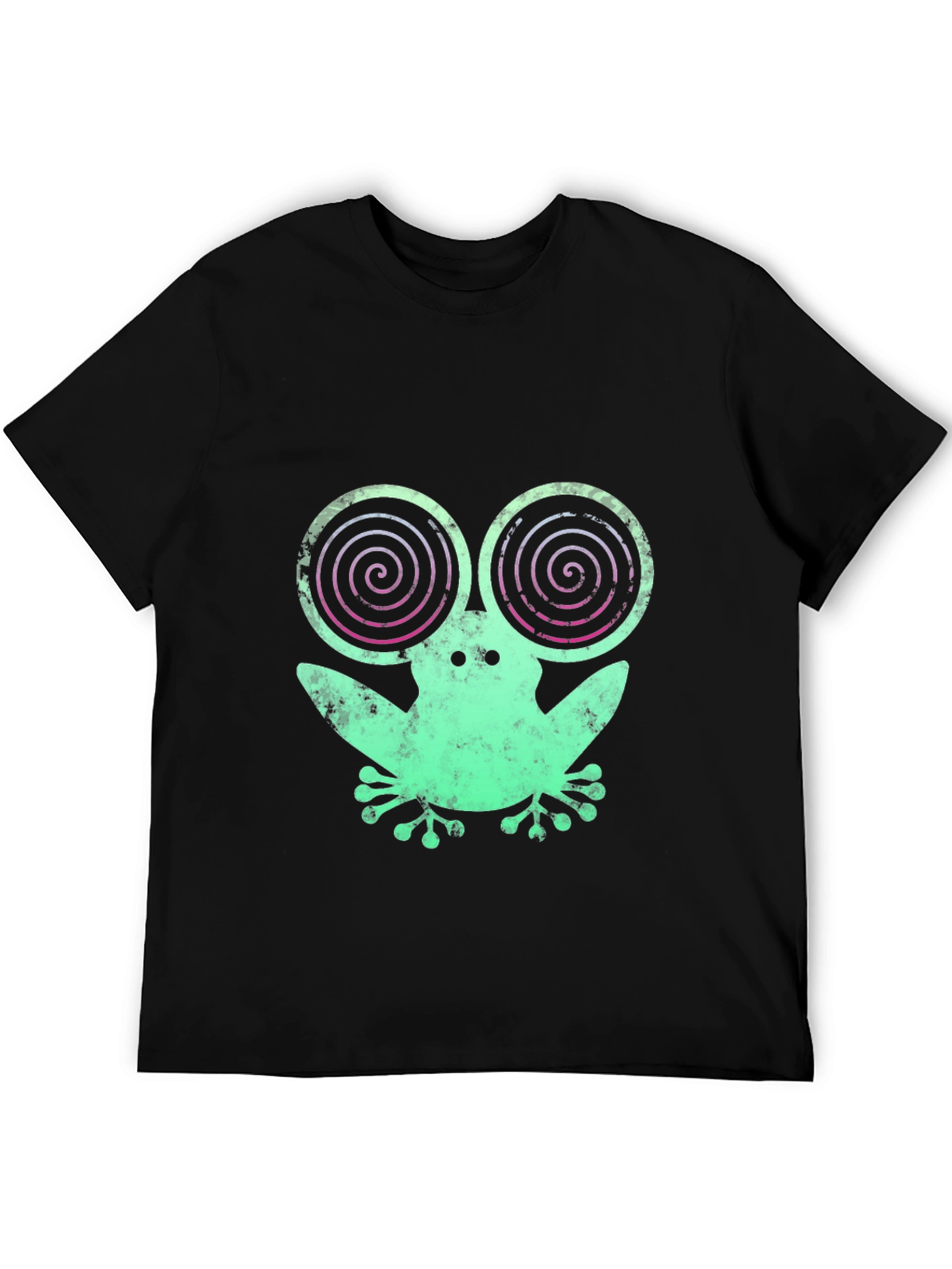 Hypnotic Frog Tee - Quirky Graphic T-Shirt