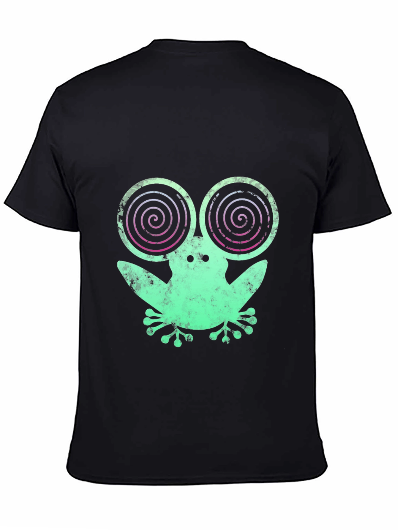 Hypnotic Frog Tee - Quirky Graphic T-Shirt