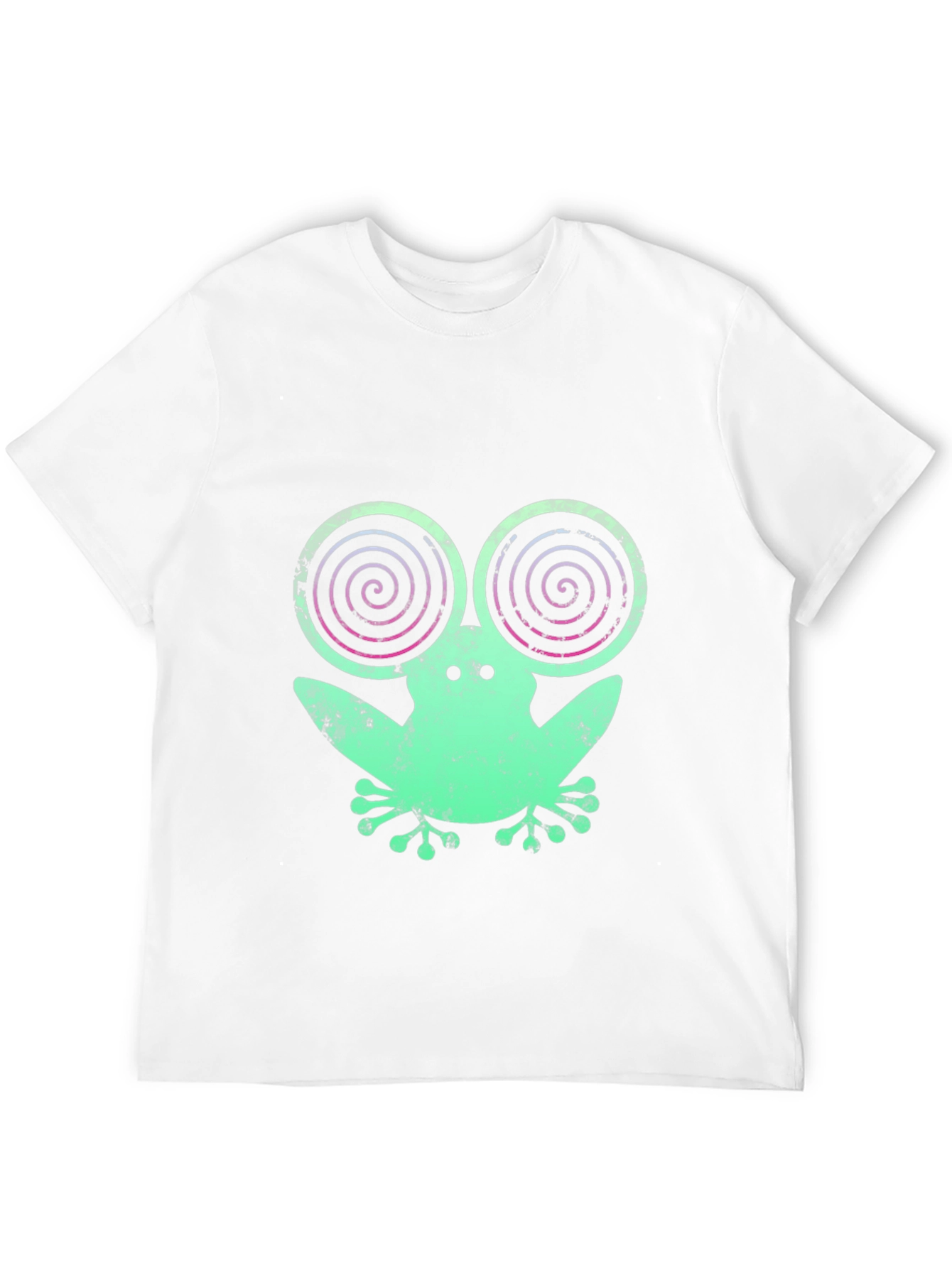 Hypnotic Frog Tee - Quirky Graphic T-Shirt