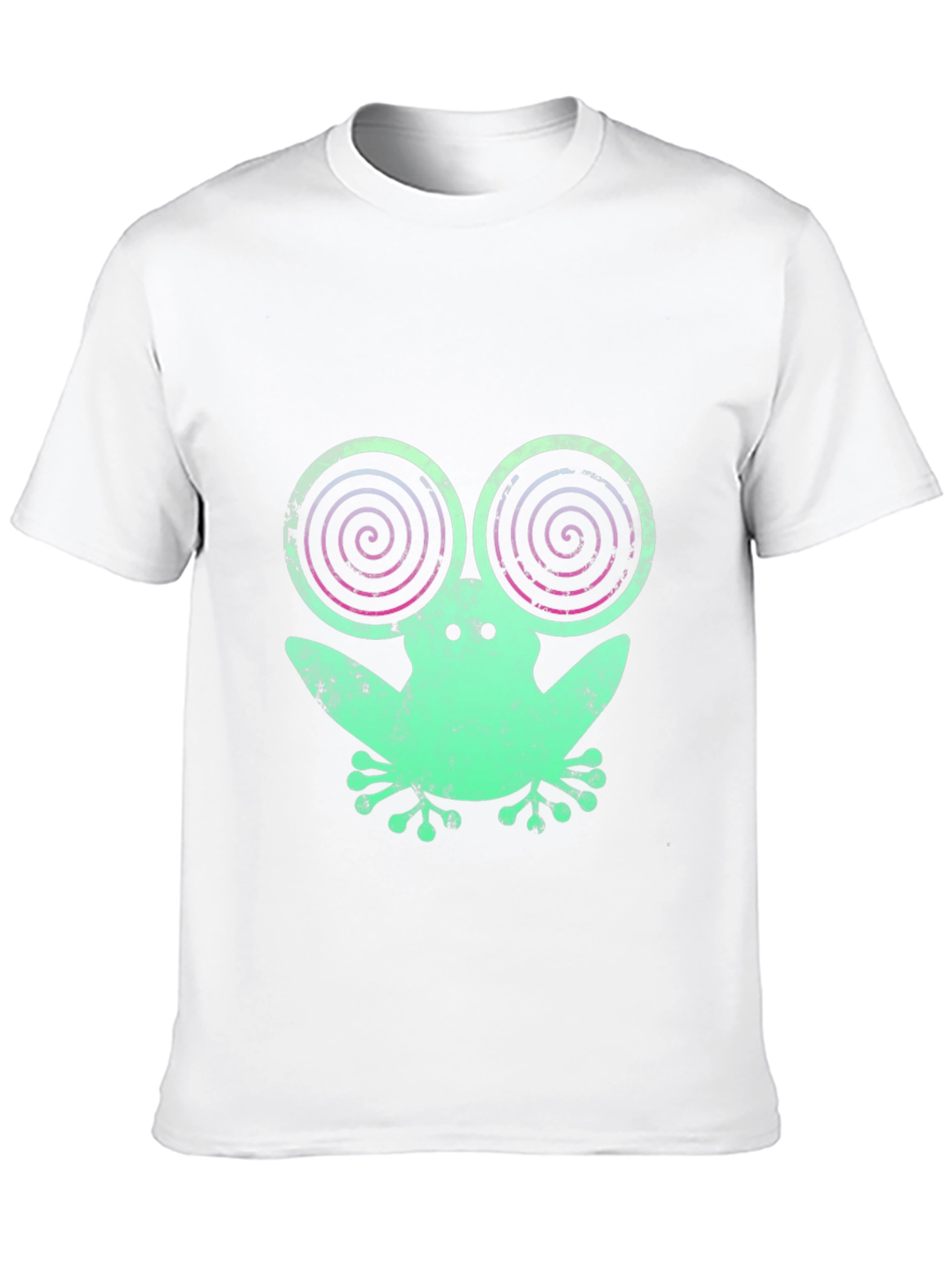 Hypnotic Frog Tee - Quirky Graphic T-Shirt