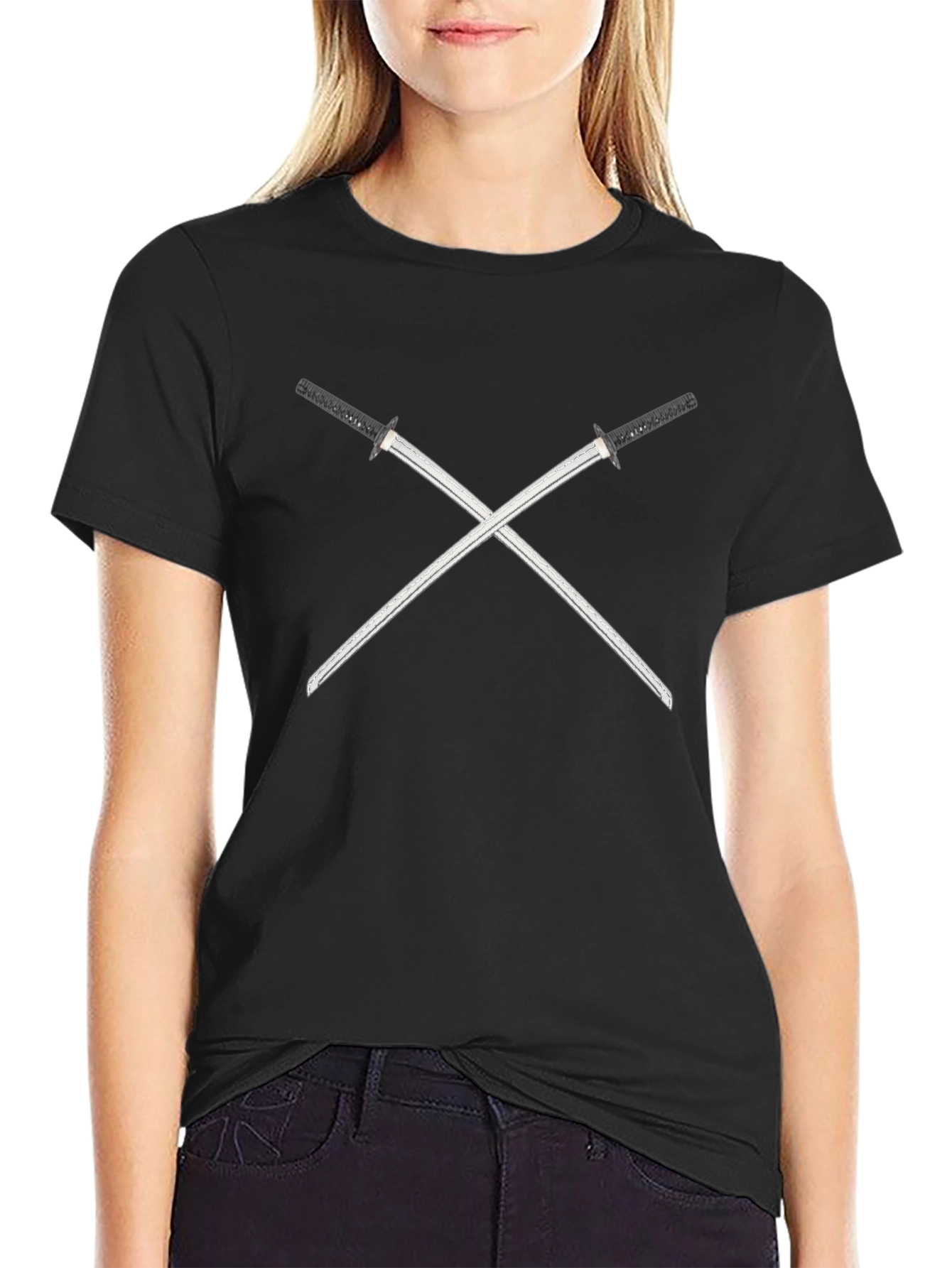 Samurai Swords Graphic T-Shirt