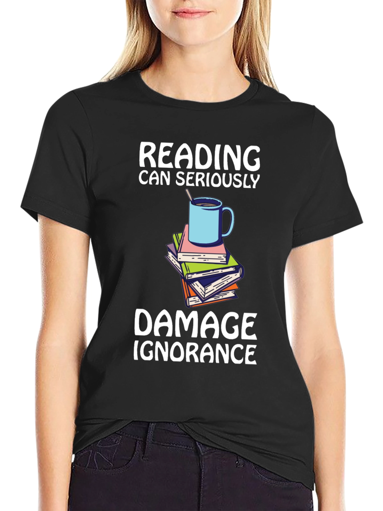 Reading Damages Ignorance T-Shirt