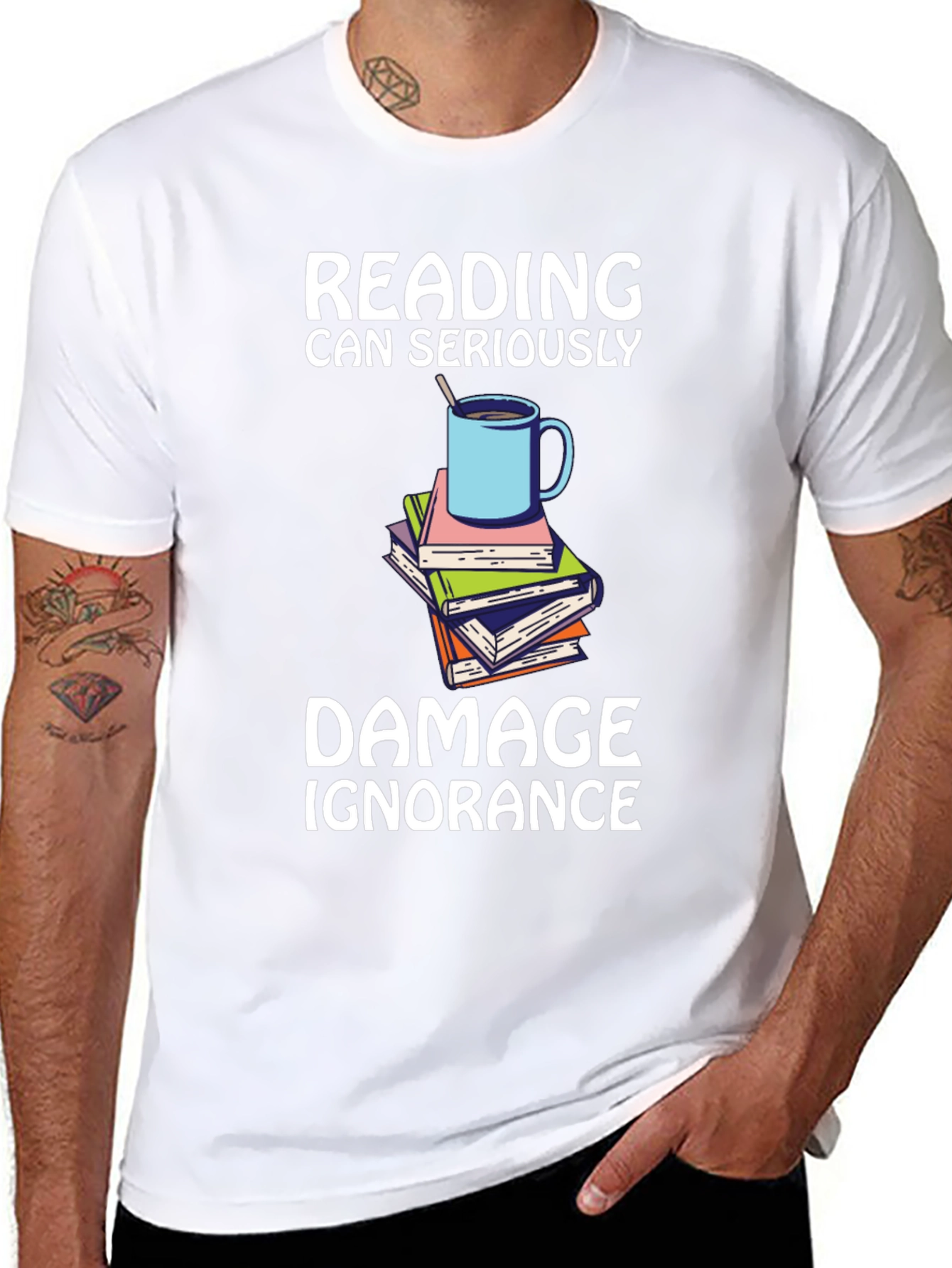 Reading Damages Ignorance T-Shirt