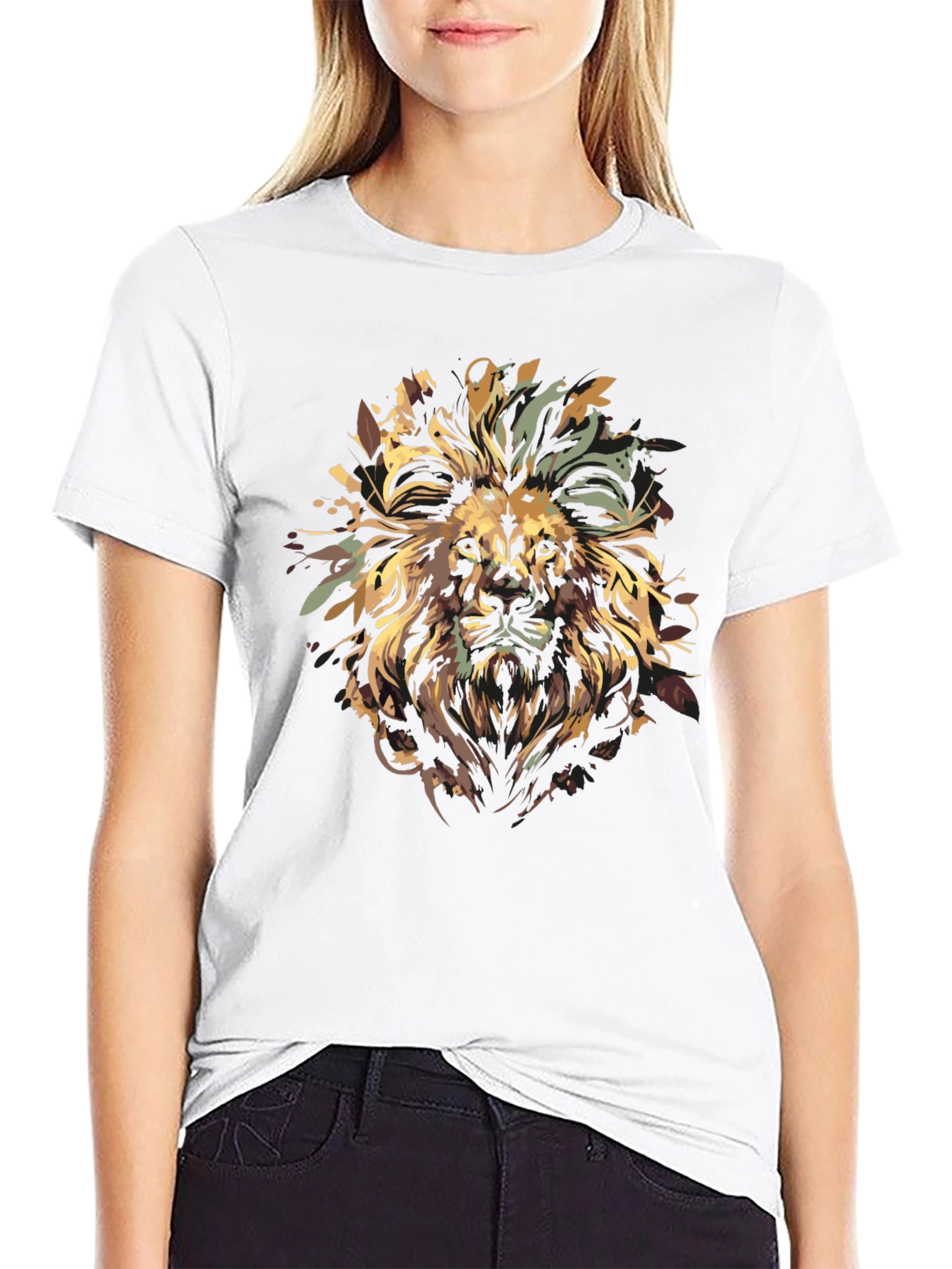 Lion King Mens Black Graphic T-Shirt
