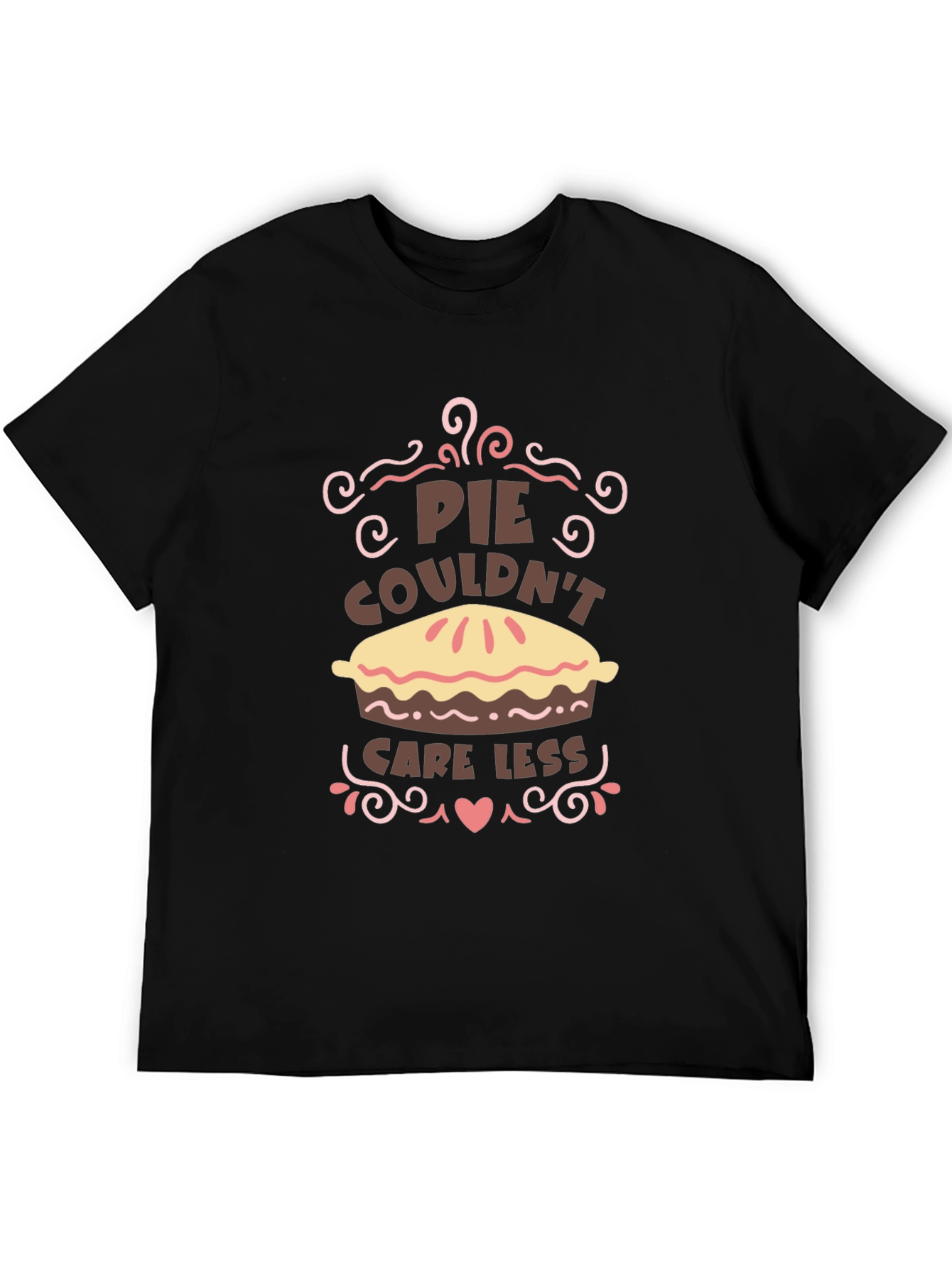 Pie Couldnt Care Less Graphic Tee
